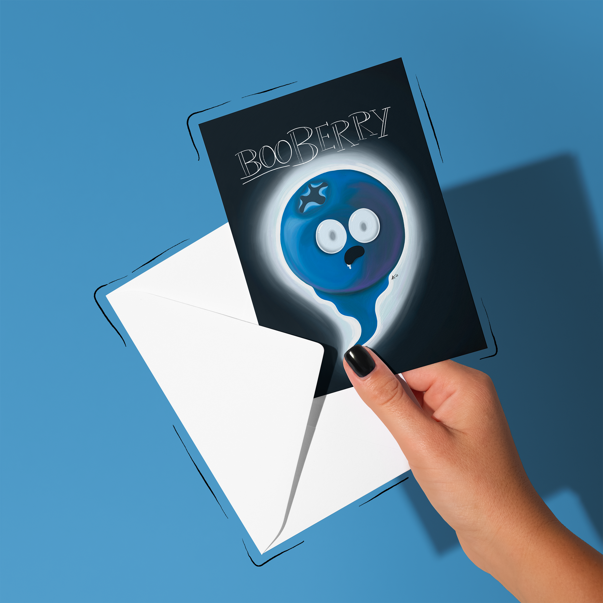 "BOOBERRY" - Greeting Card / Small Print