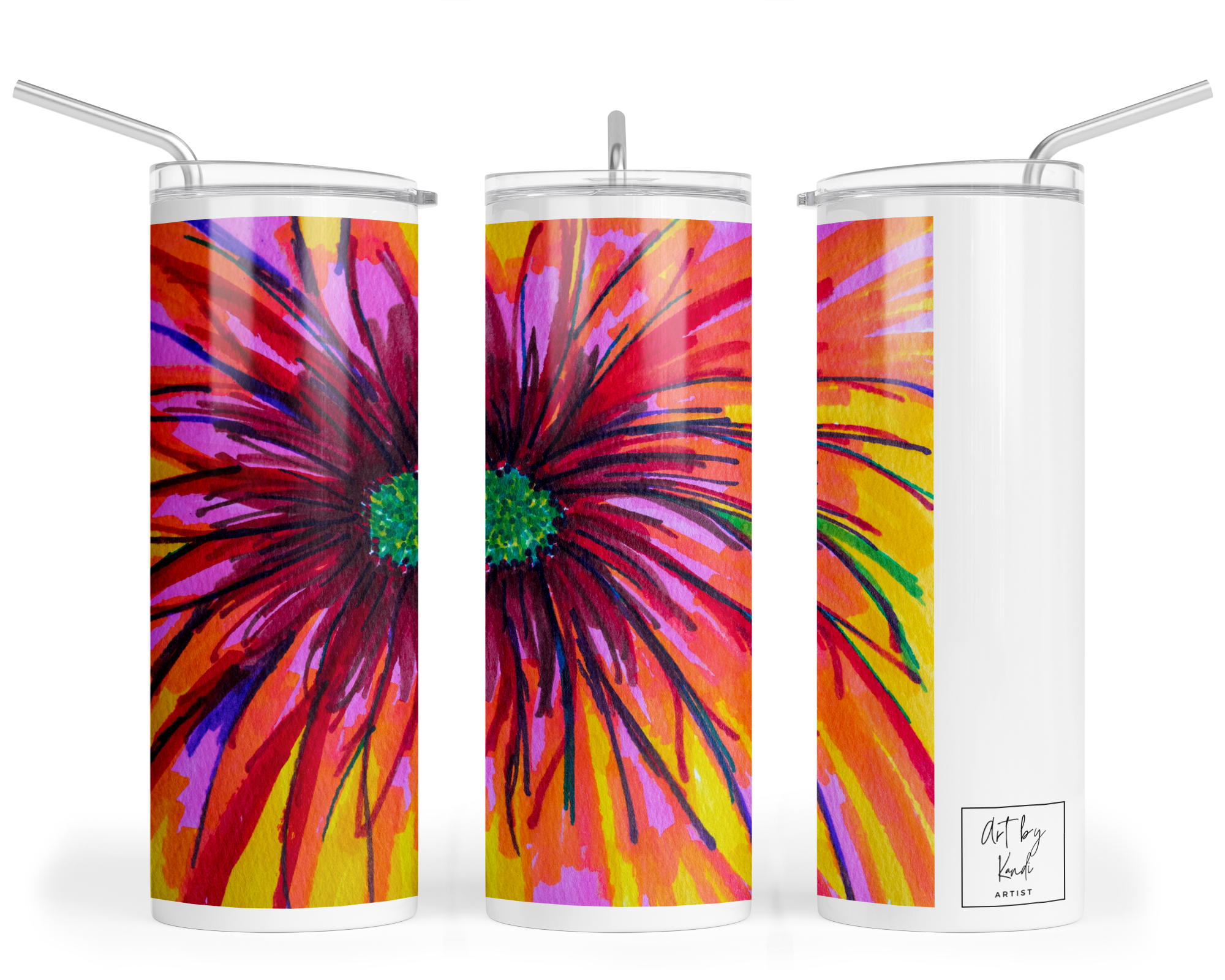 "Confetti" - Stainless Steel Tumbler