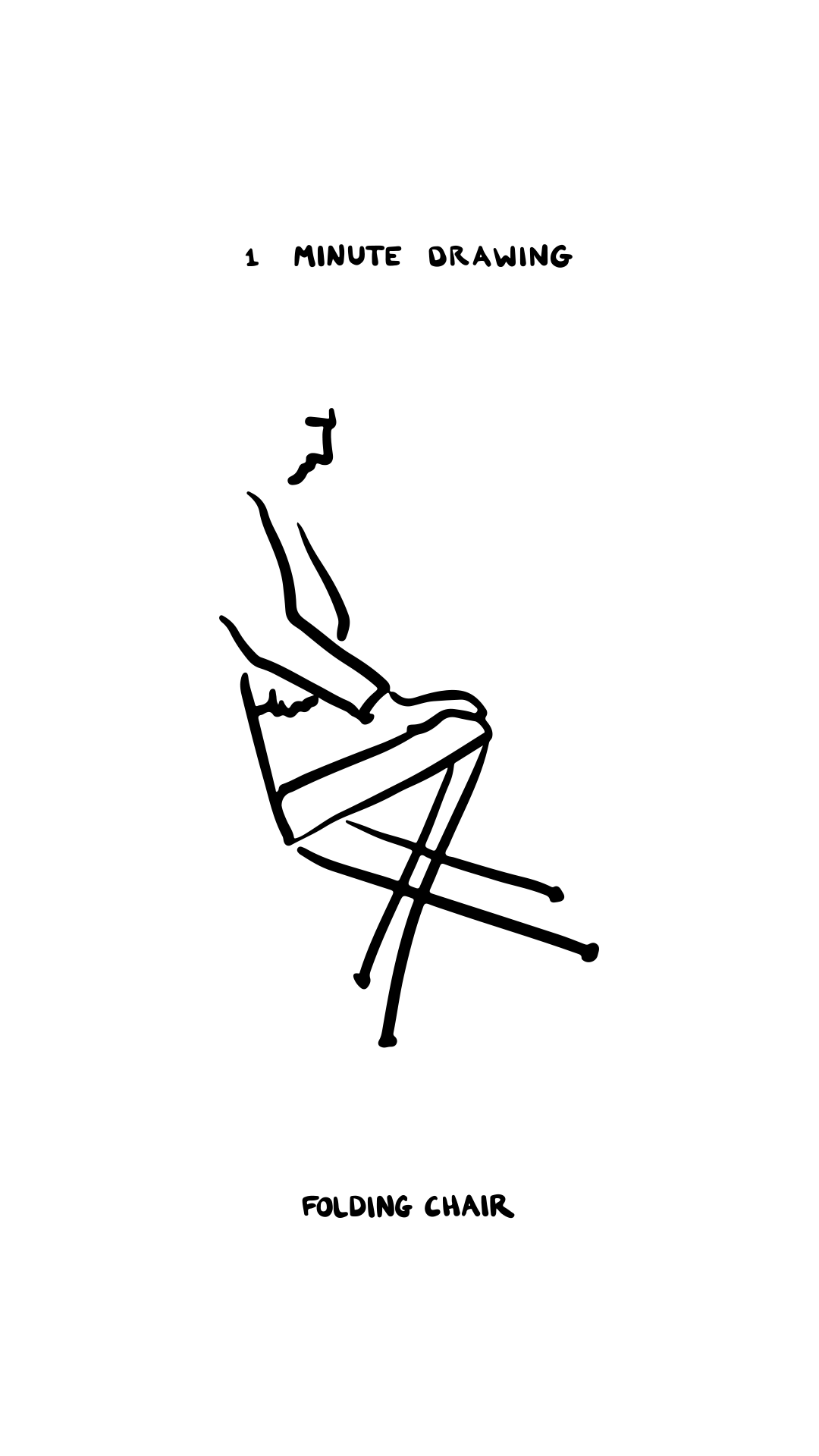 "Folding Chair" - Fine Art Print