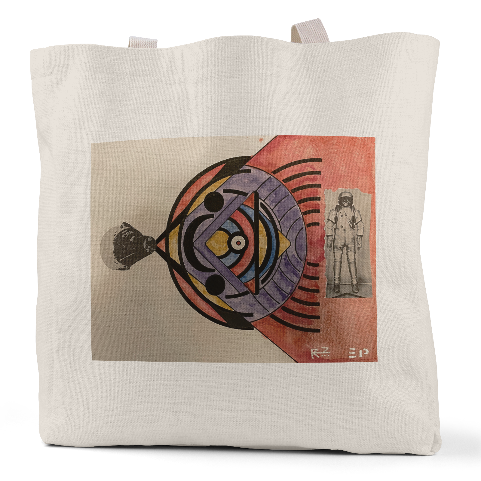 "Healing Chamber" - Large Linen Tote