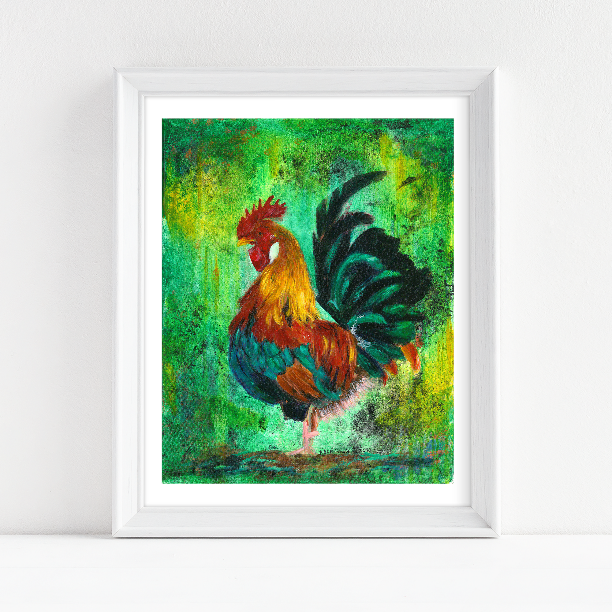 "Pretty Cock" - Fine Art Print