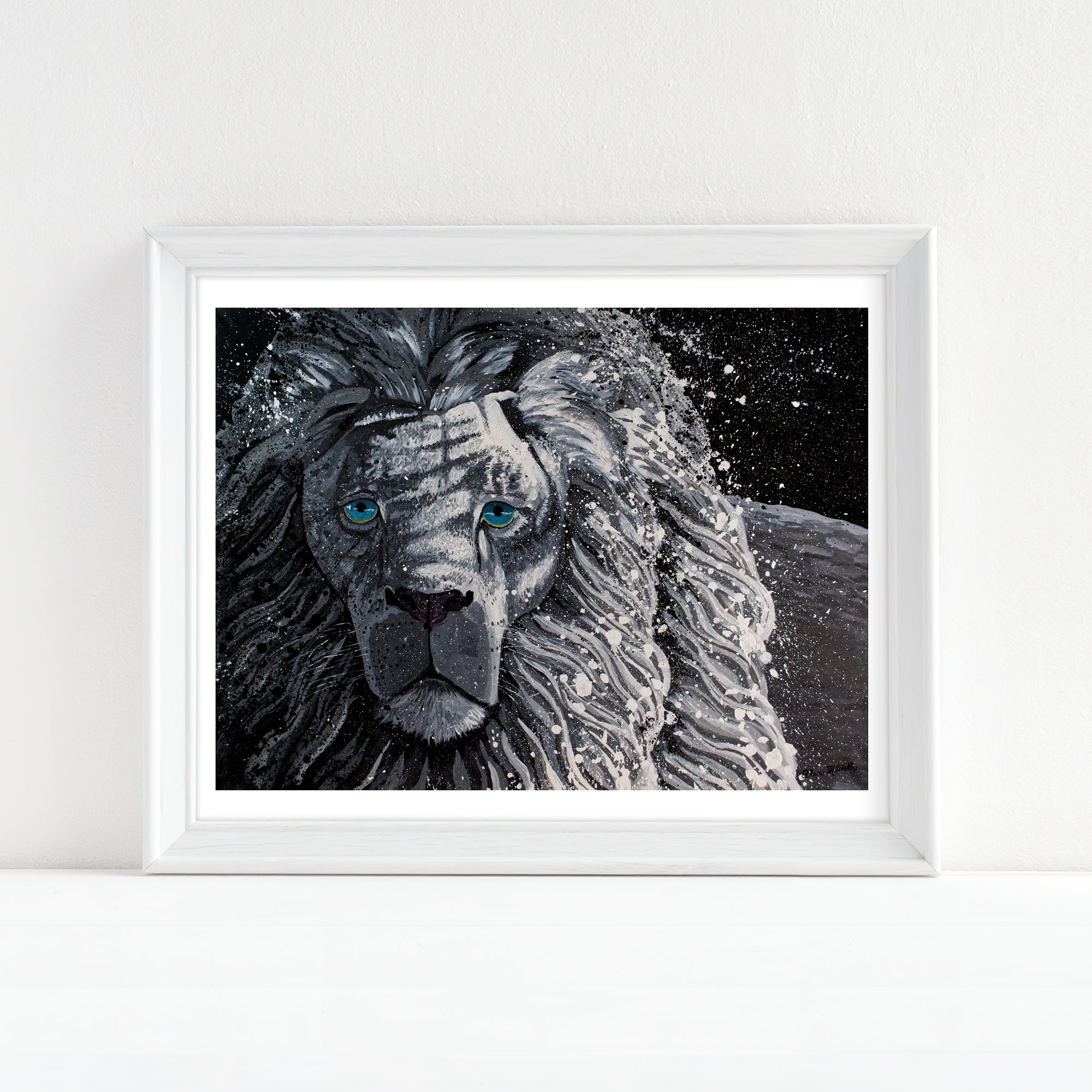 "White Lion" - Fine Art Print