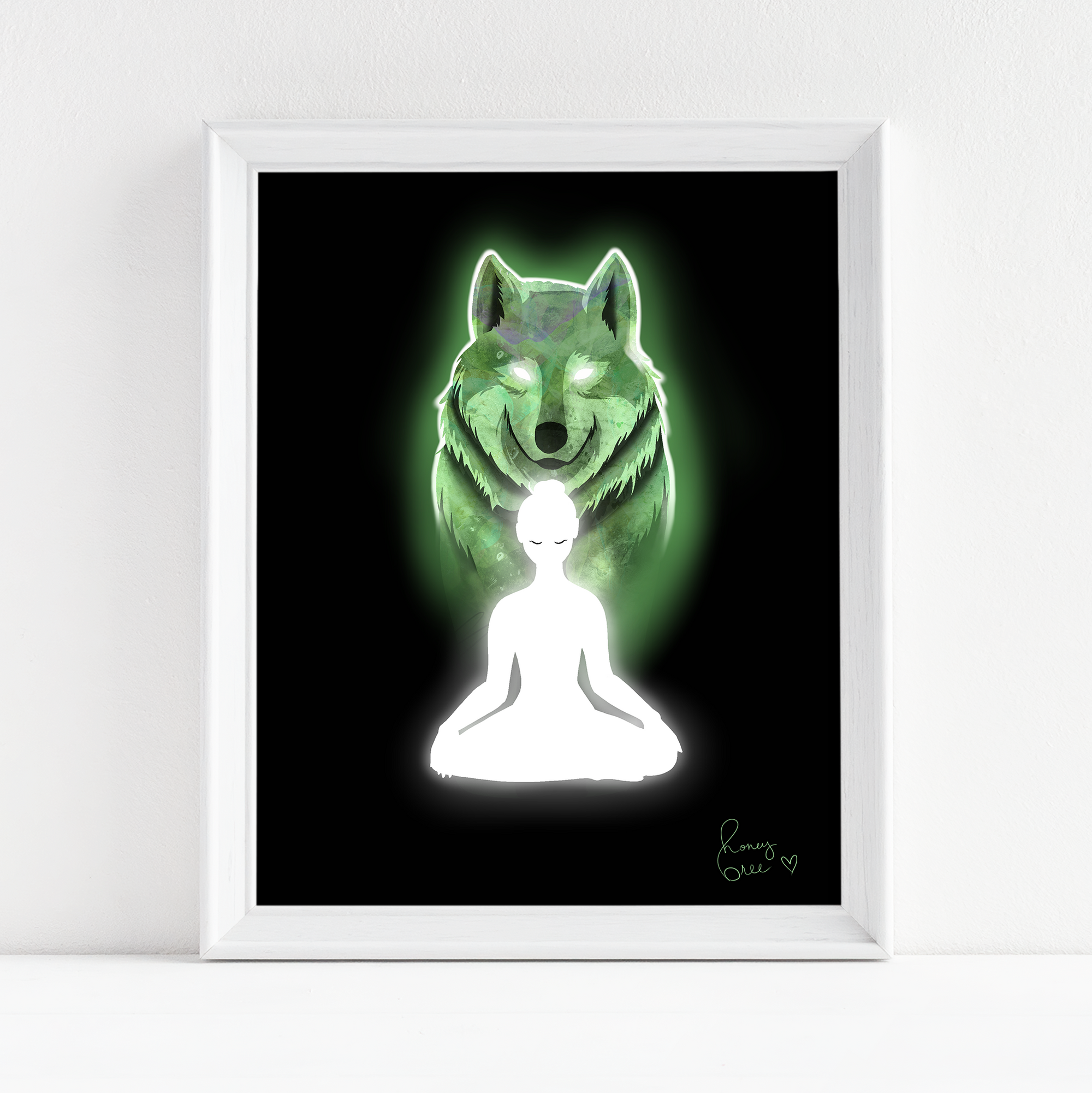 Spirit Animal (Wolf) - Fine Art Print