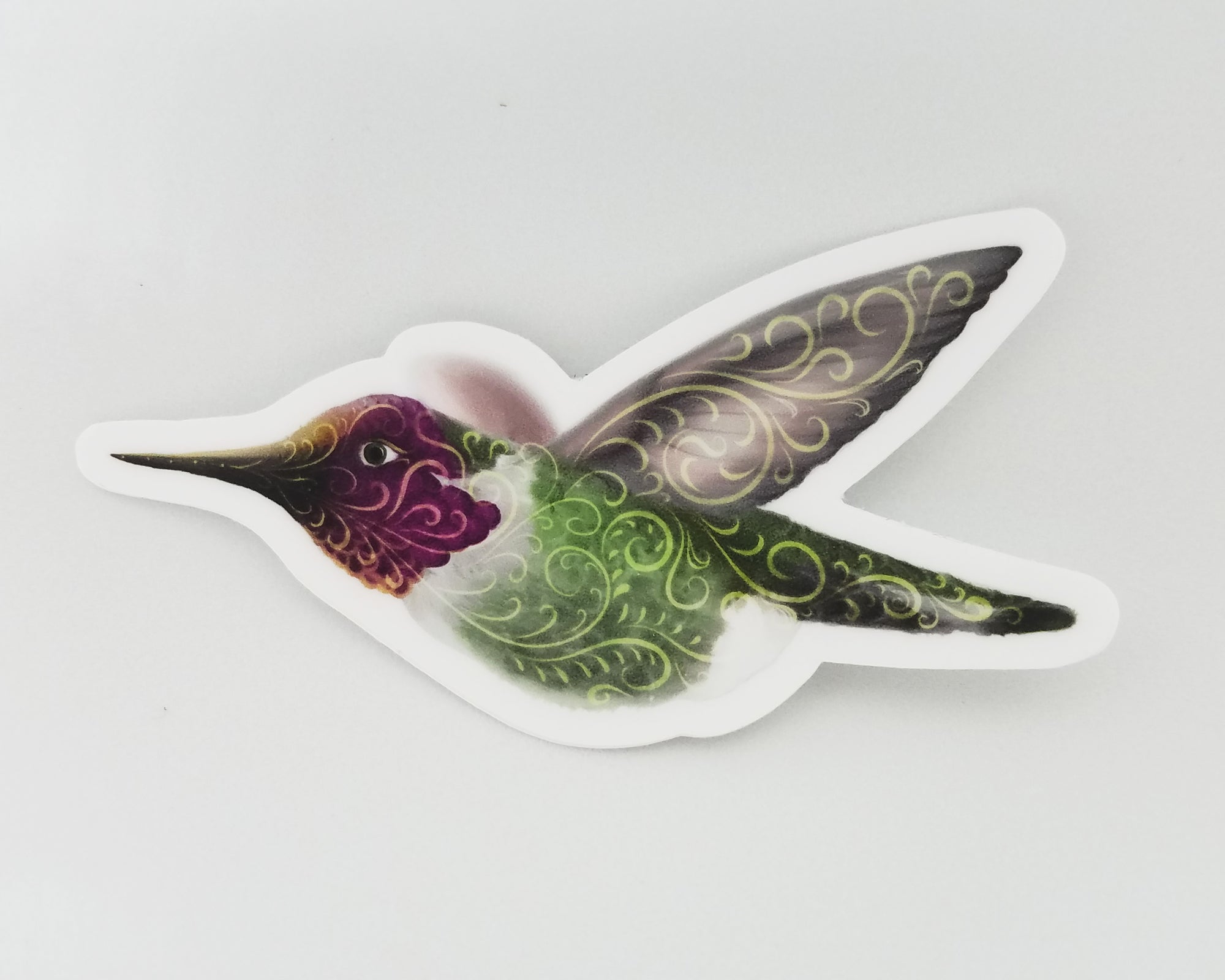 Hummingbird - Die Cut Sticker