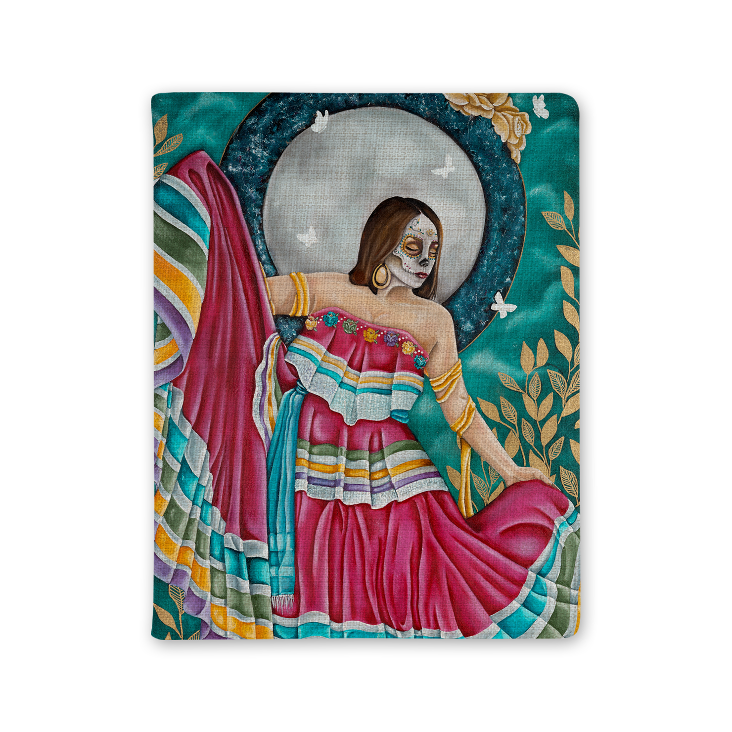 "Baile De Las Mariposas" - Linen Notebook