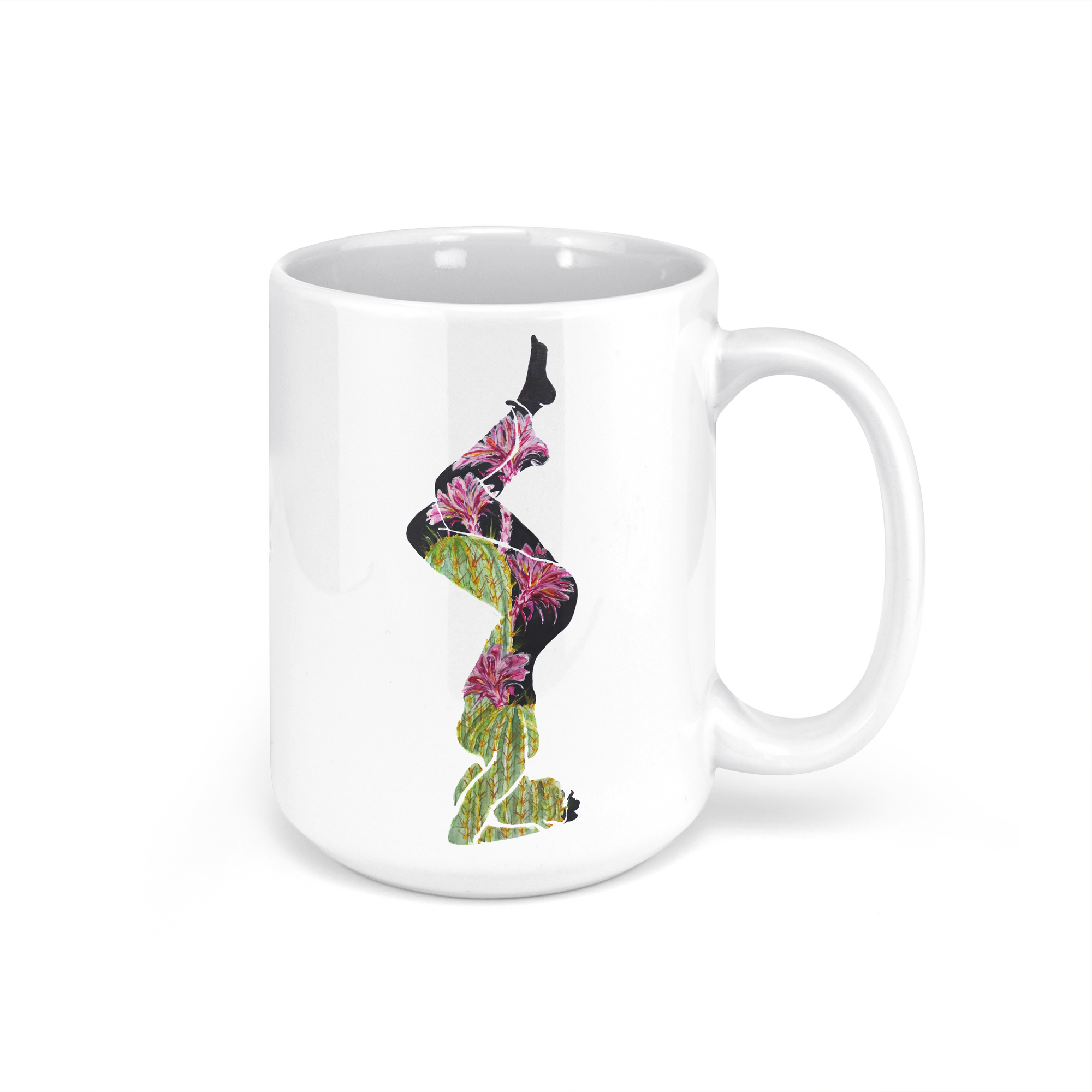 "Cactus Flower" (Duchess of the Desert) - 15oz Coffee Mug