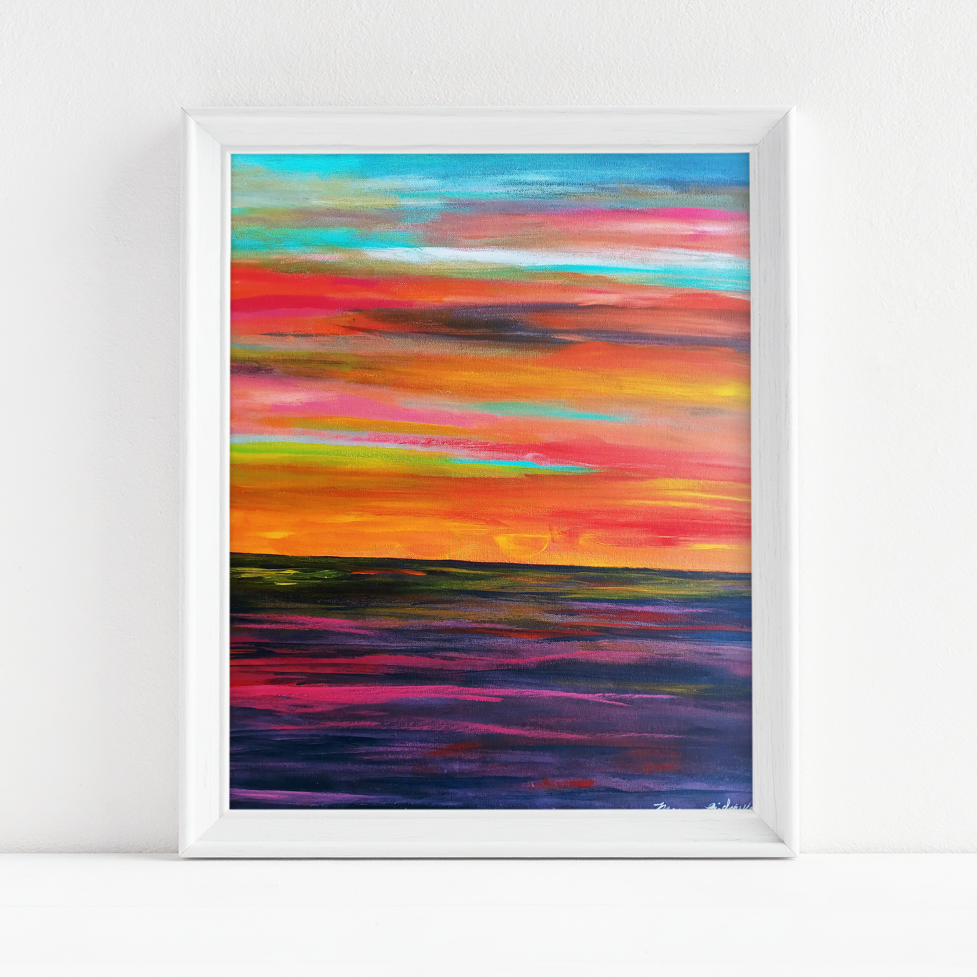 "Rainbow Sea" - Fine Art Print