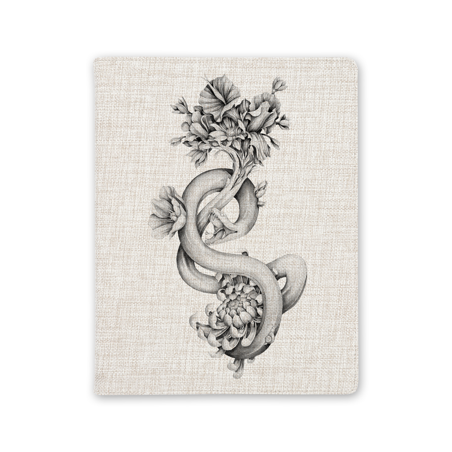 "Sacred Life" - Linen Notebook