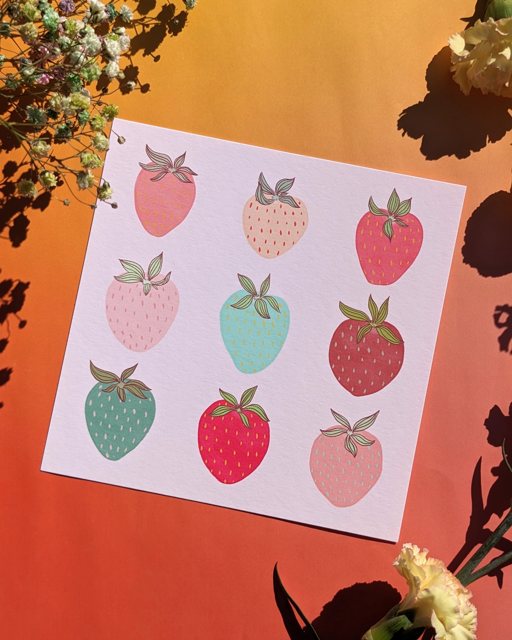 "Strawberry Summer" - Fine Art Print