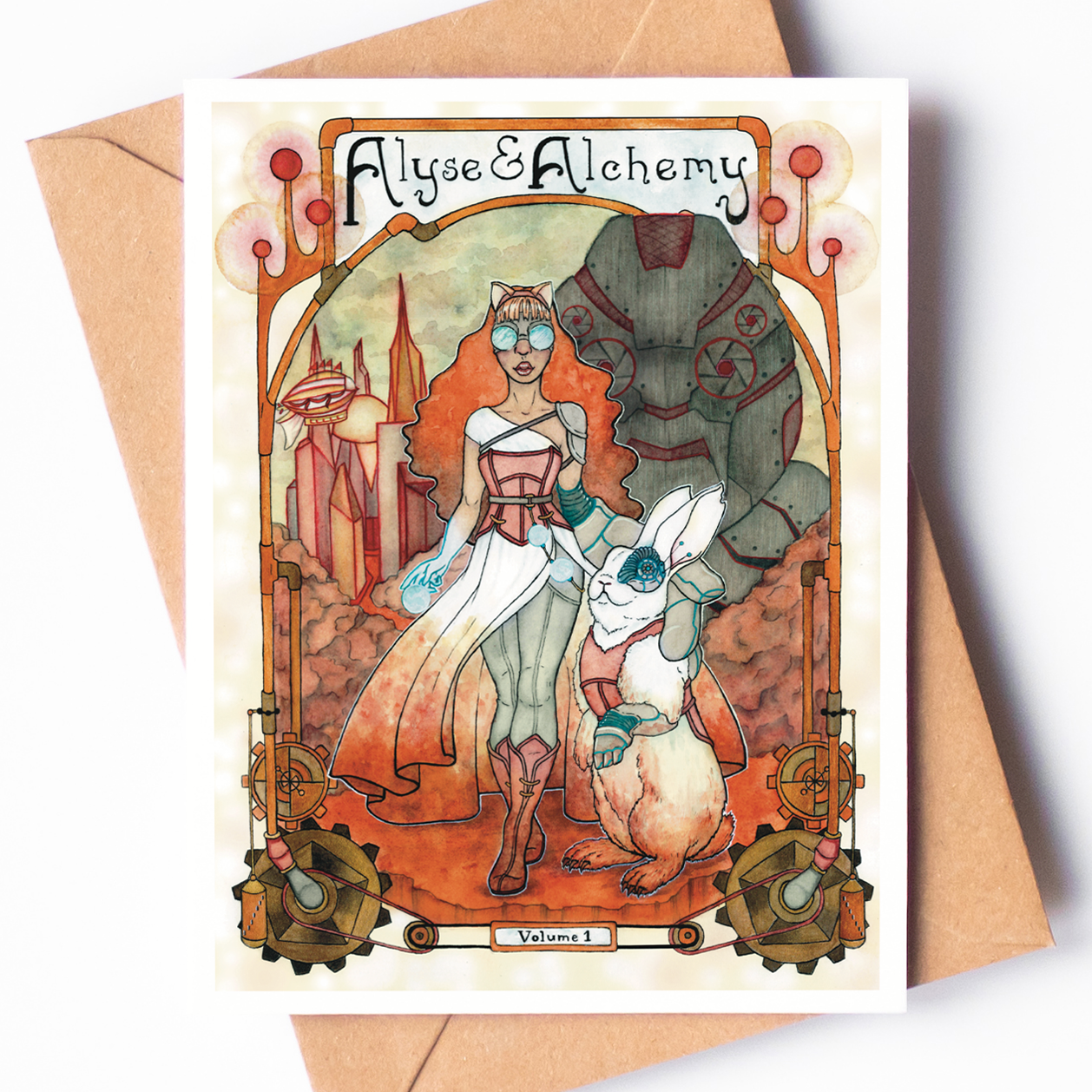 "Alyse & Alchemy" - Greeting Card