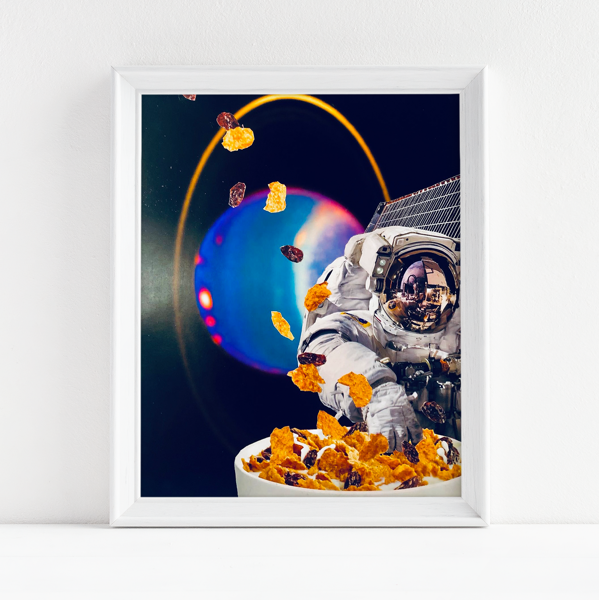 "Astronaut Cereal" - 8.5x11 Art Print