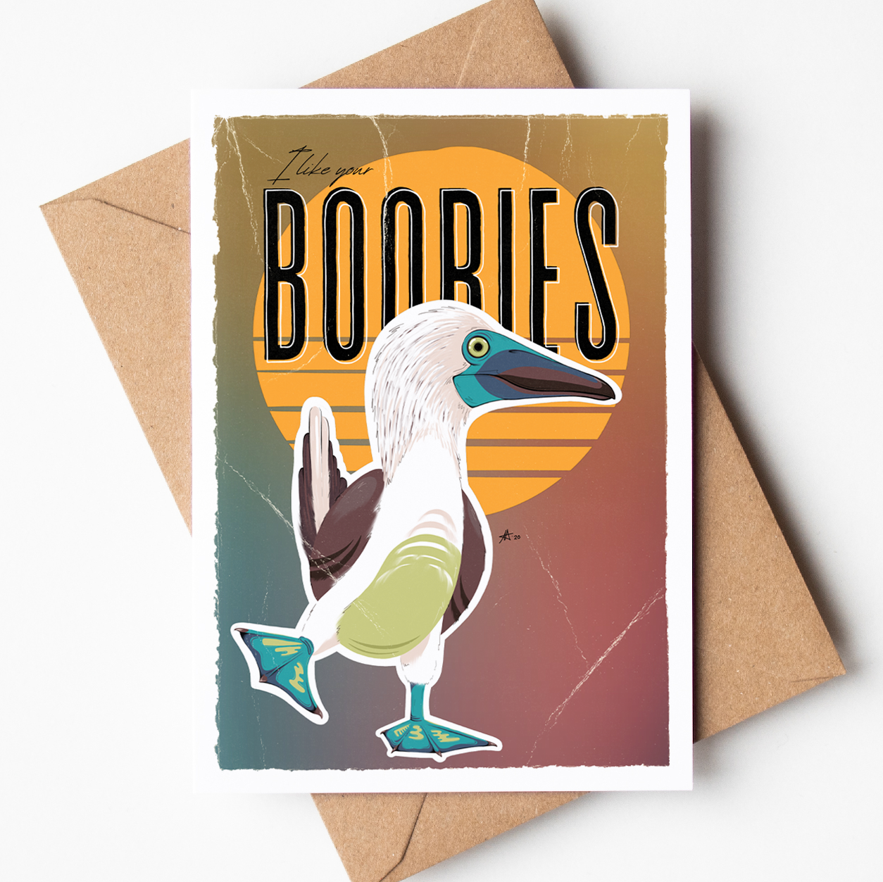 "I like your BOOBIES" - Greeting Card
