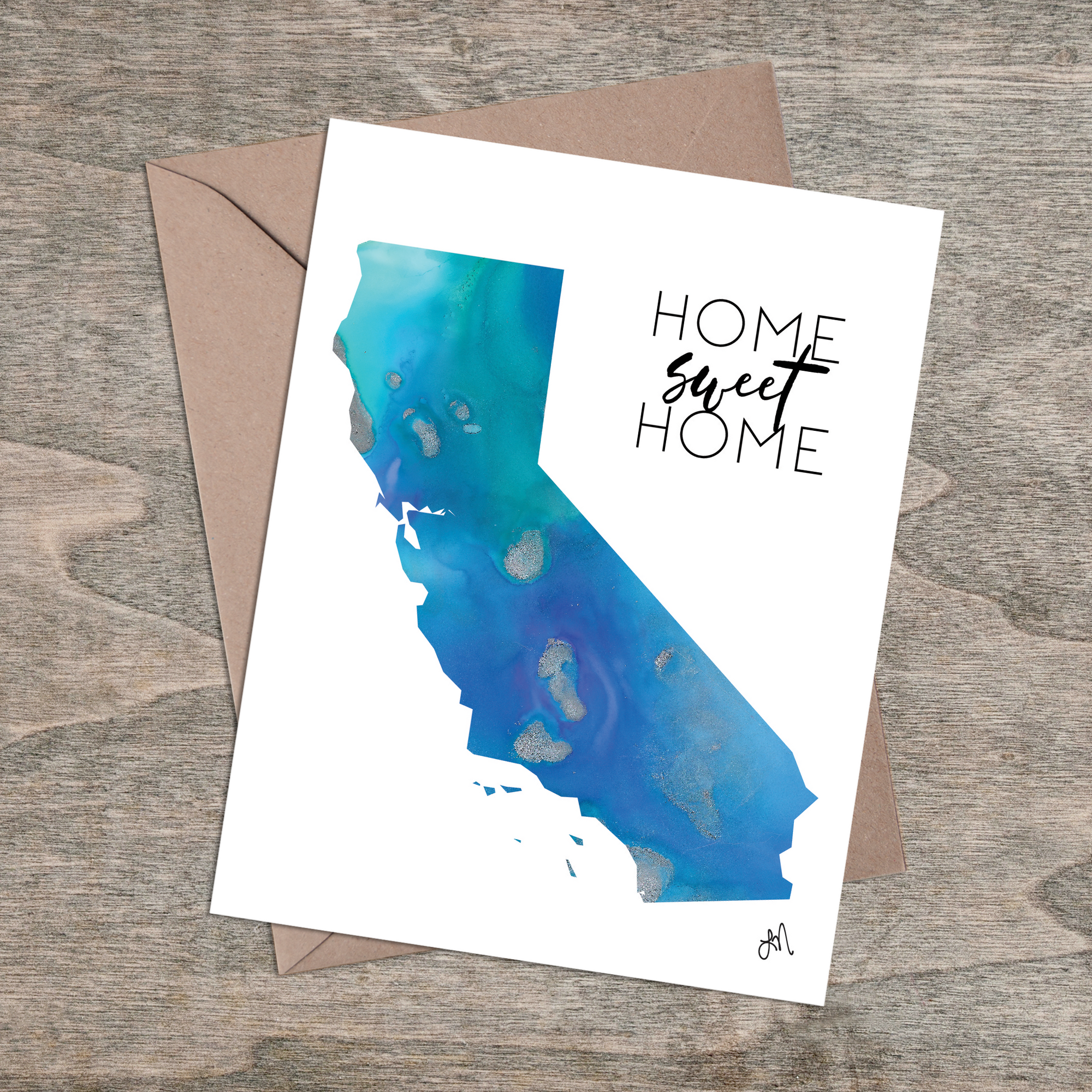 "Cali Home Sweet Home" - Greeting Card (Single or Pack)