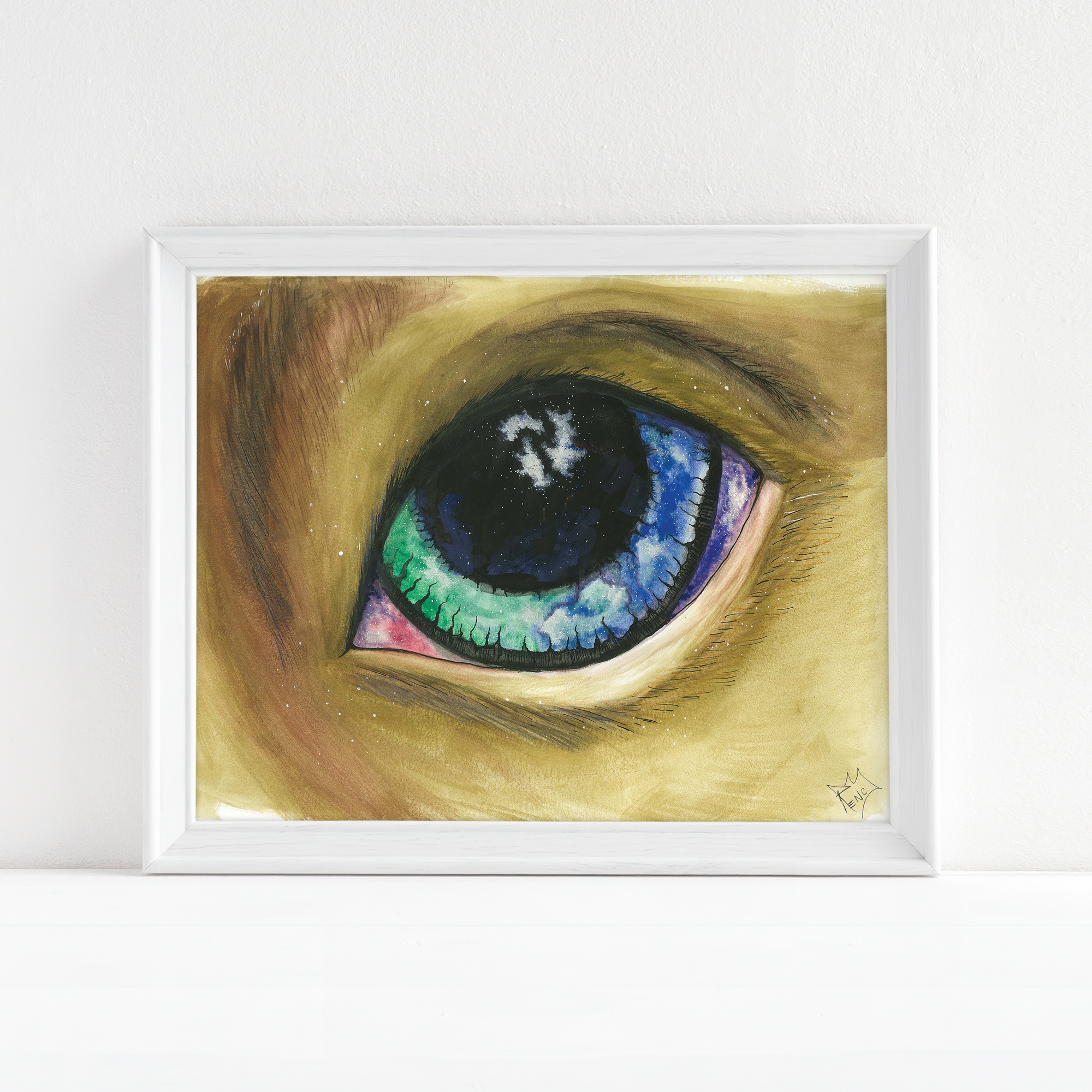 Dog Eye (Macro in the Micro Collection) - Fine Art Print