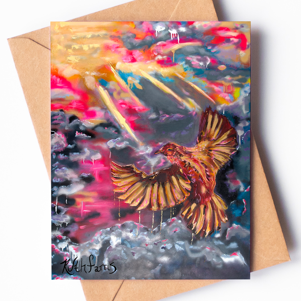 "Freedom Unchained" - Greeting Card