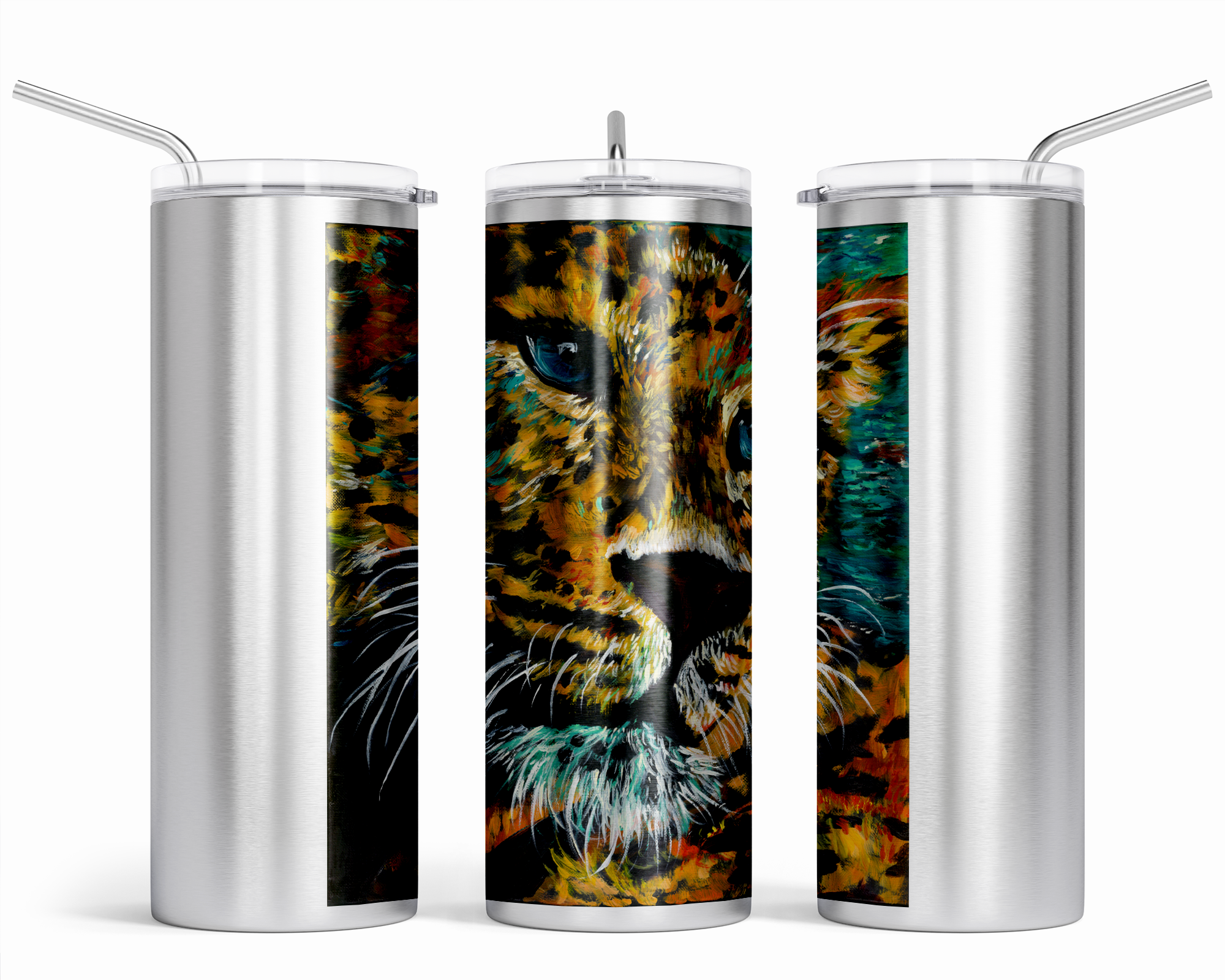 "Lilyana the Leopard" - 20oz Tumbler