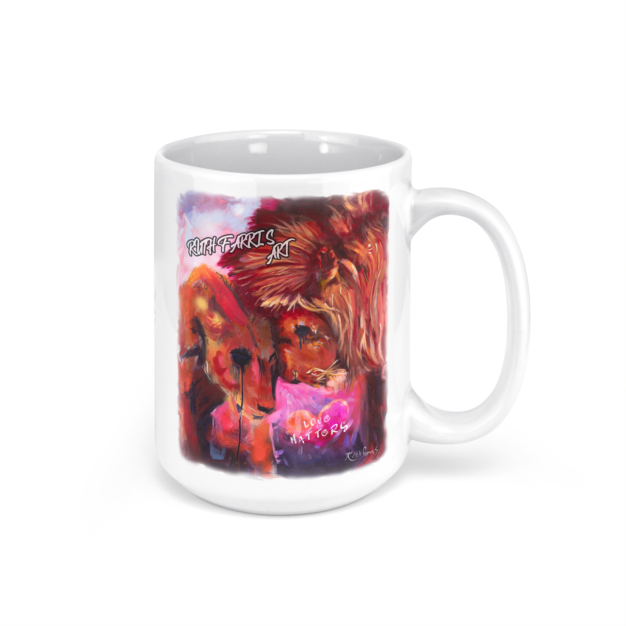 "Love Matters" - 15oz Coffee Mug
