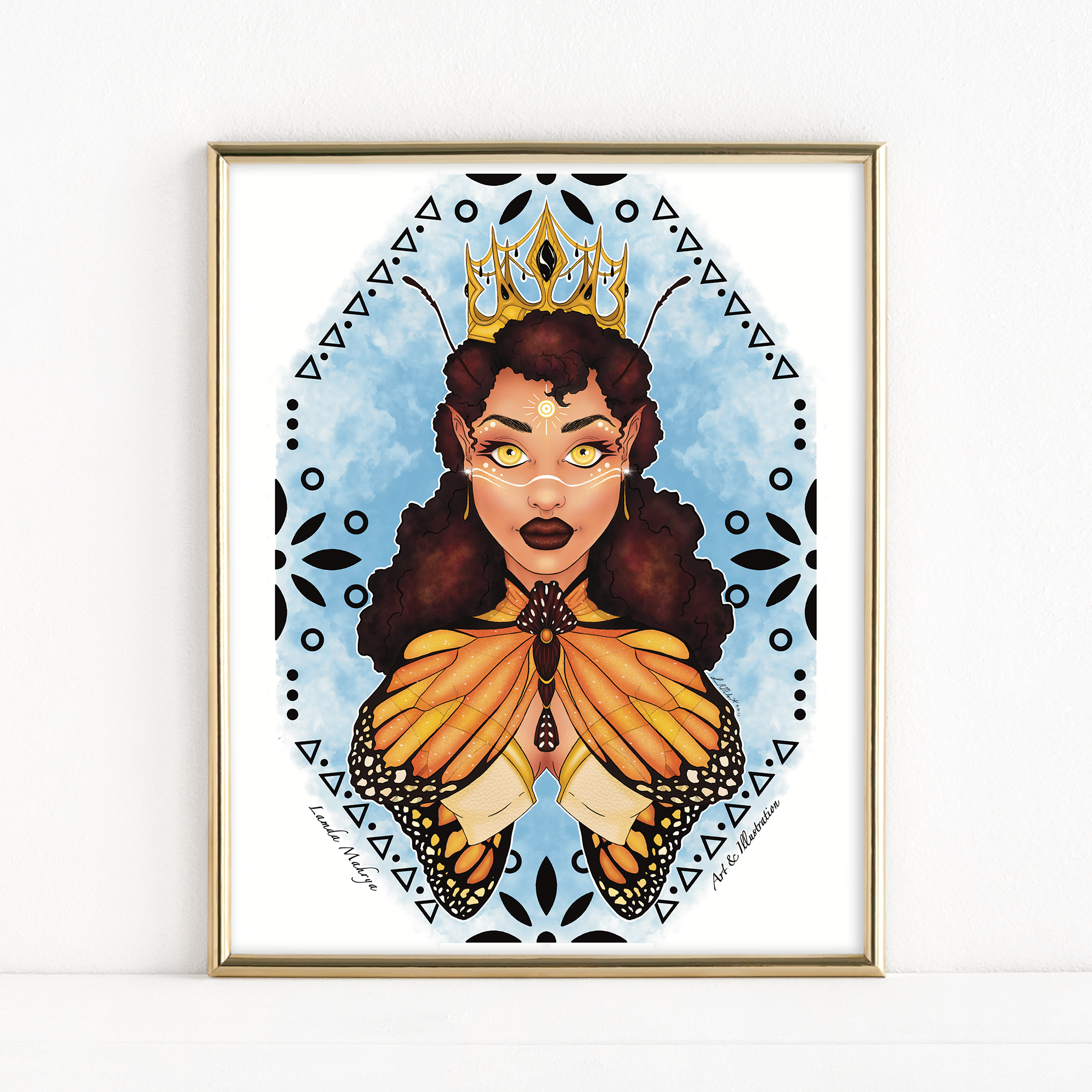 "Monarch's Intuition" - Fine Art Print