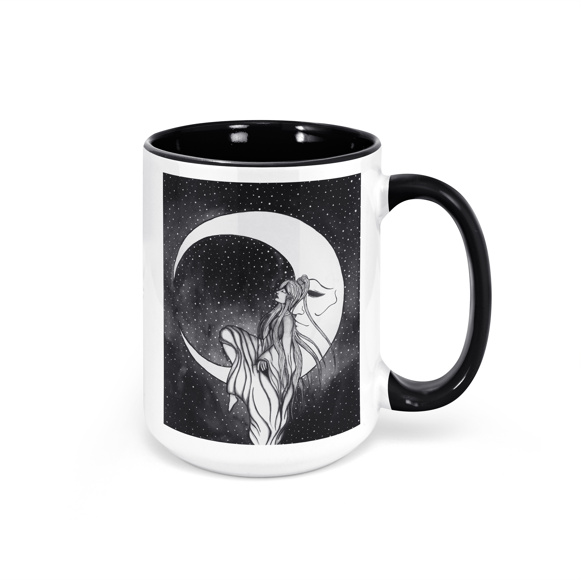 "A Moon and His Princess" - 15oz Coffee Mug