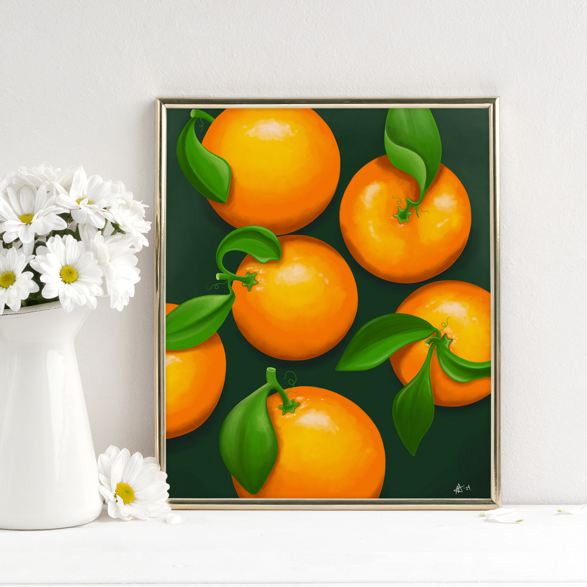 Oranges (Food Study) - Fine Art Print