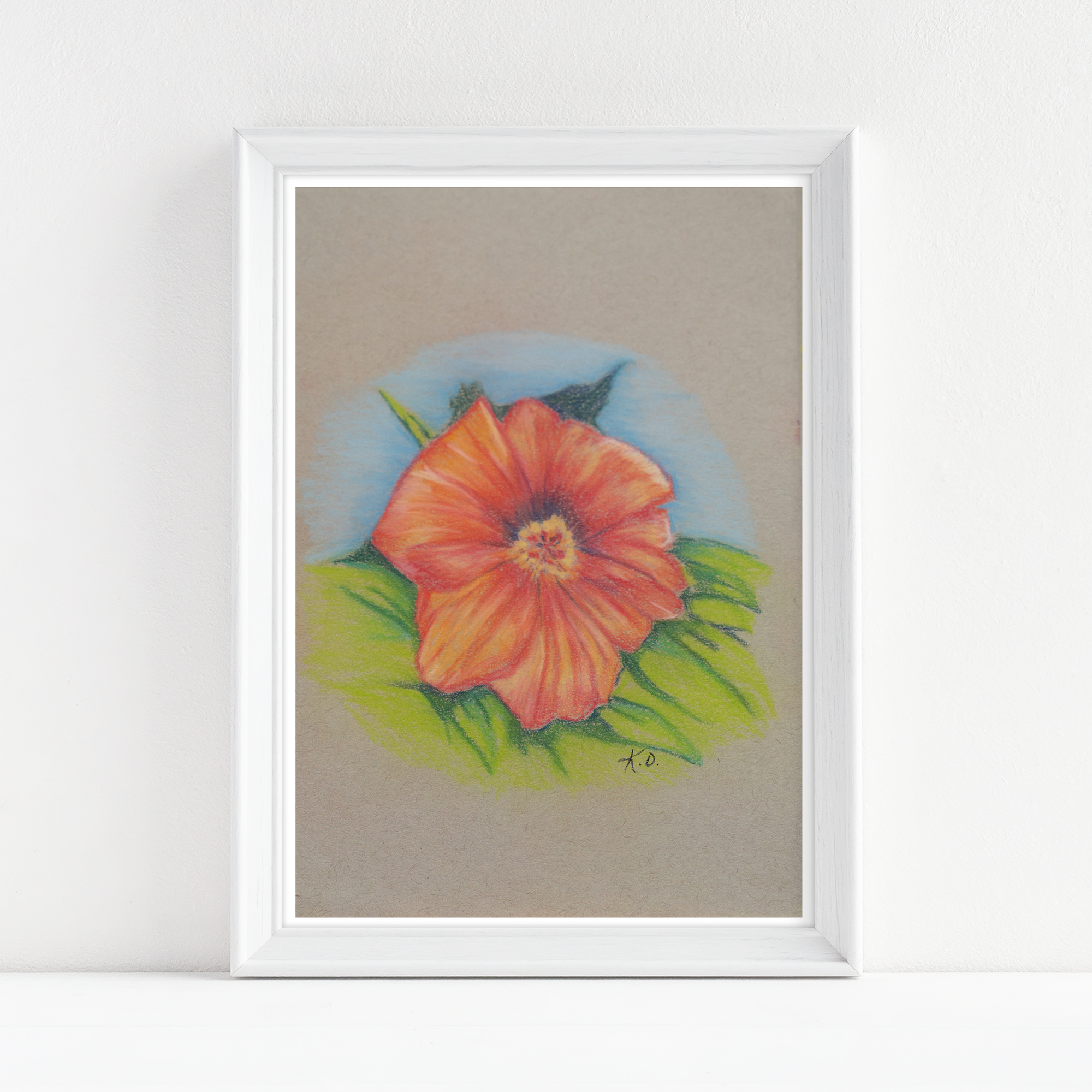 "Orange Bloom" - Fine Art Print