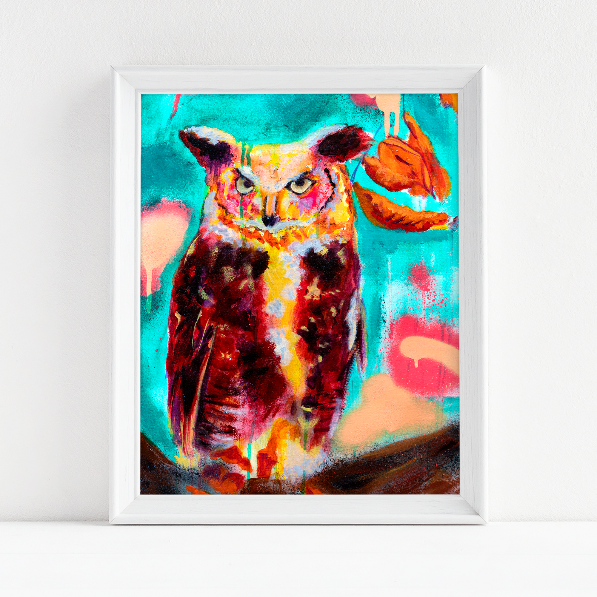 "Owlish Autumn Day" - 8x10 Fine Art Print