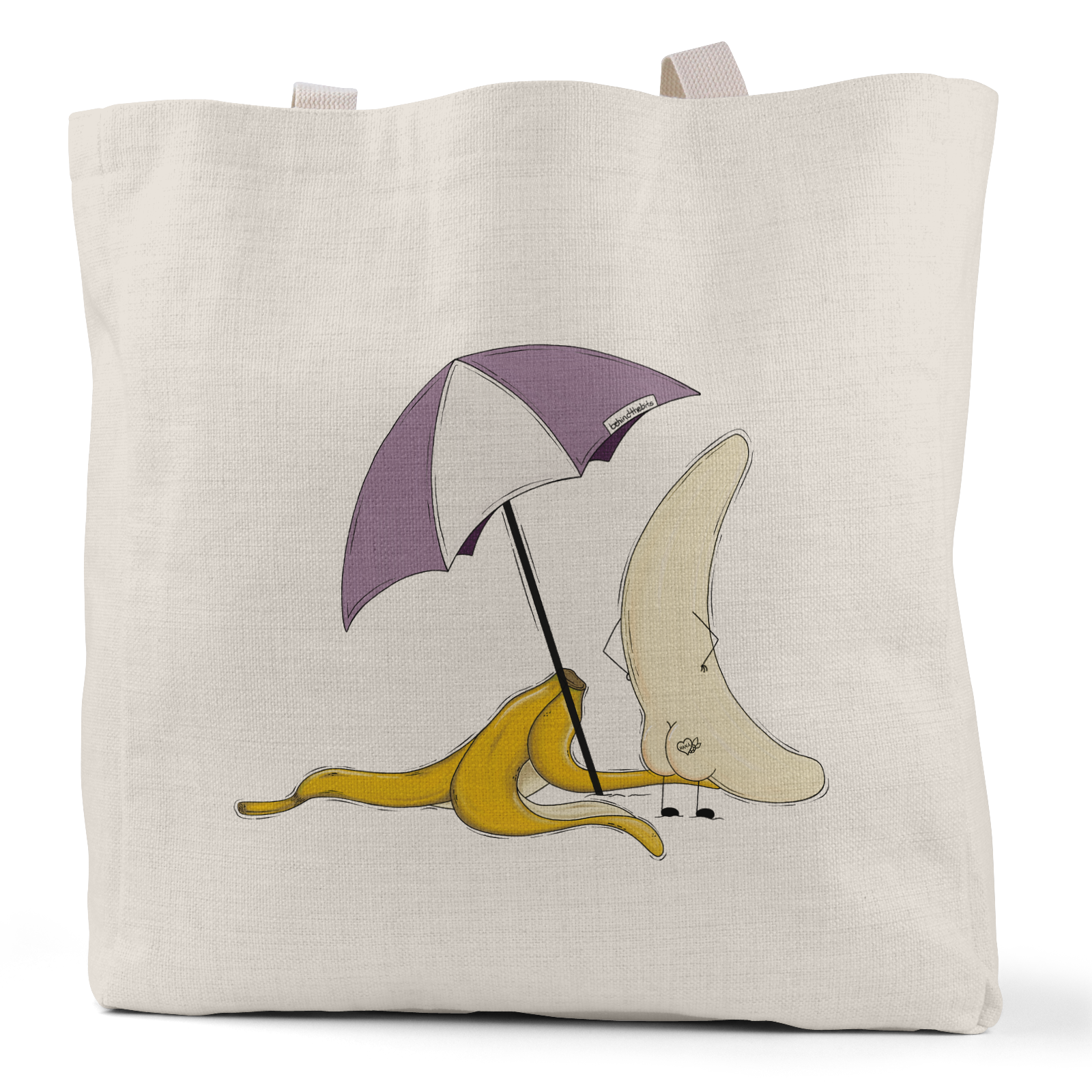 "Daily Dose of PotASSium" - Large Linen Tote