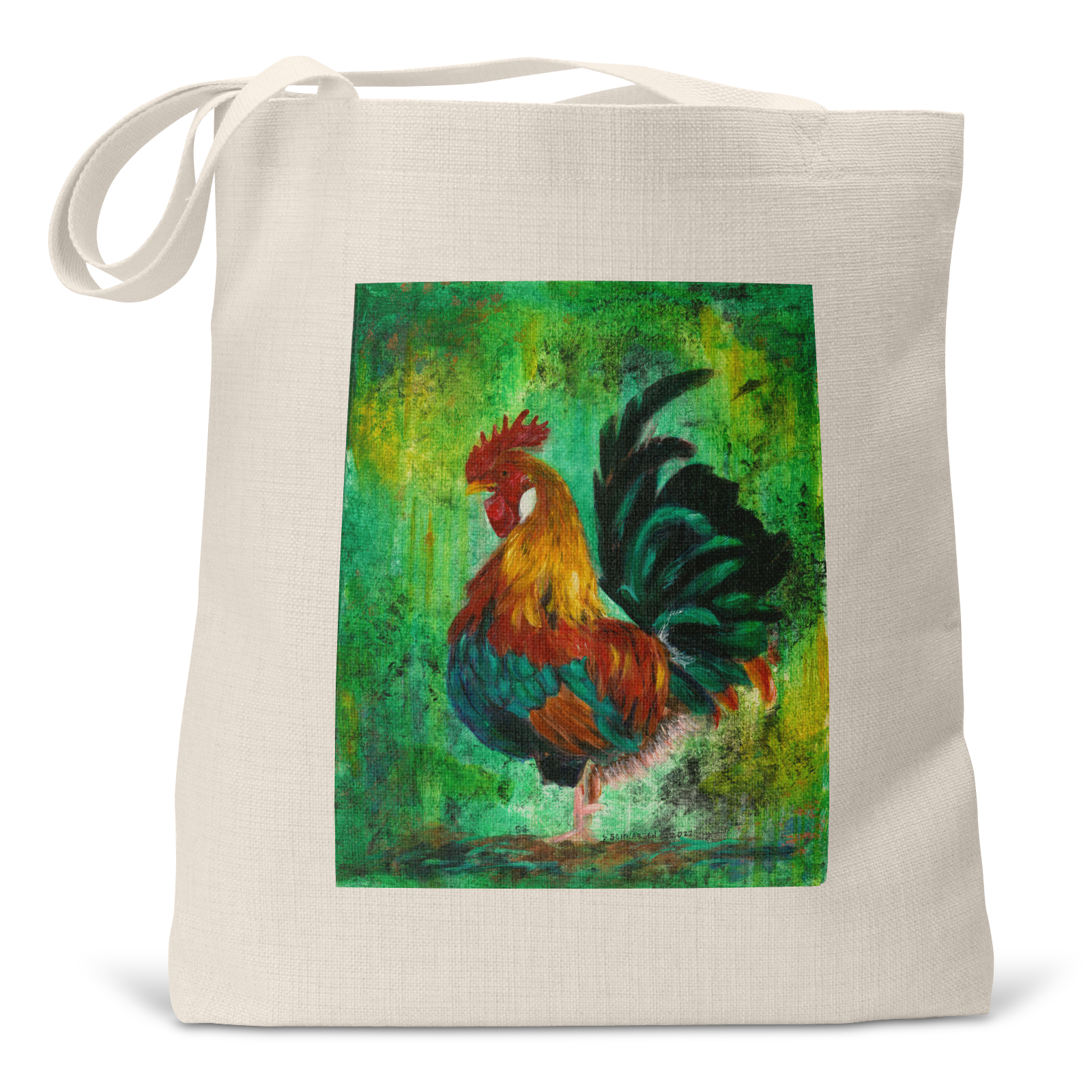 "Pretty Cock" - Small Tote