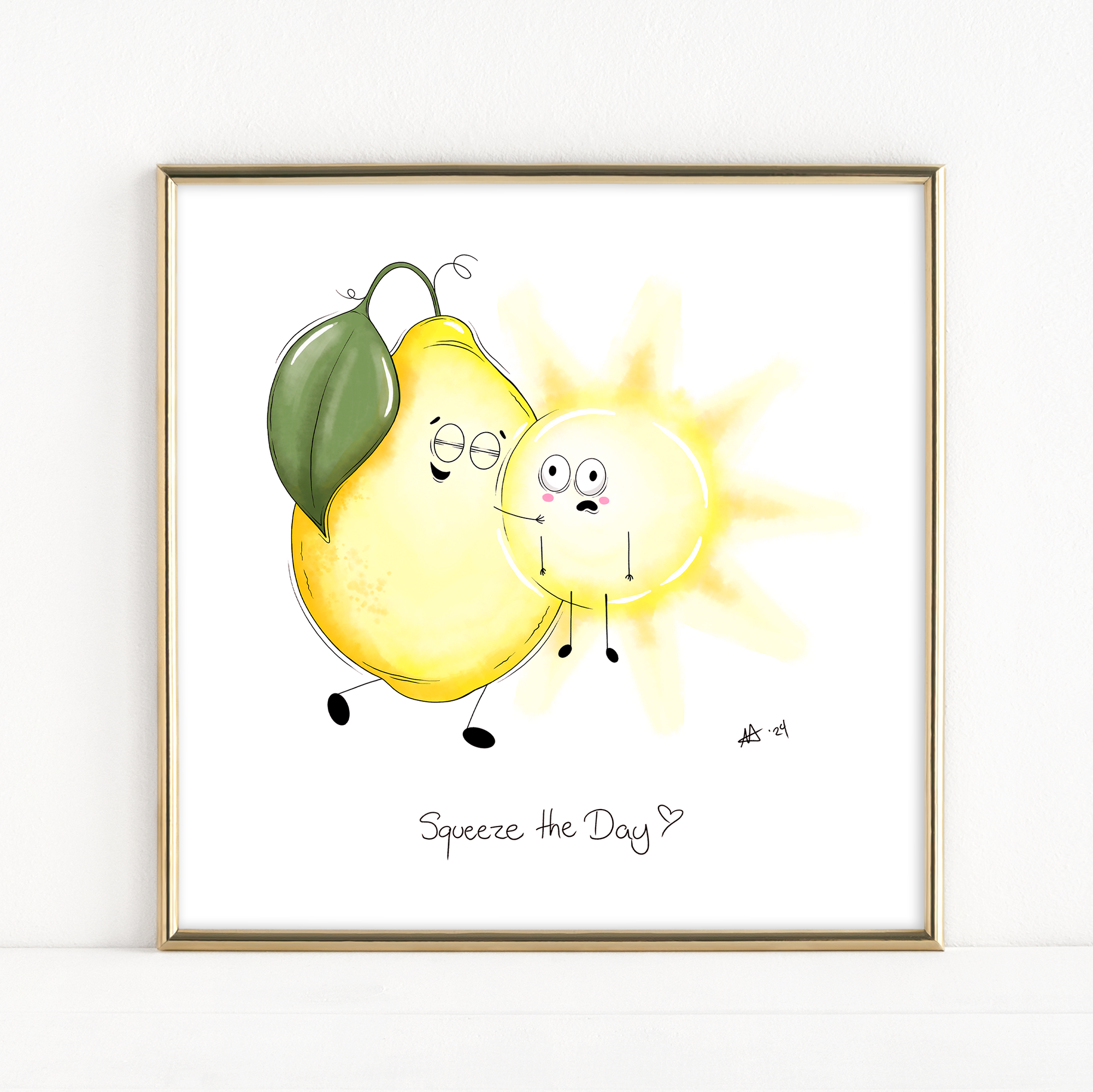"Squeeze the Day" - Fine Art Print