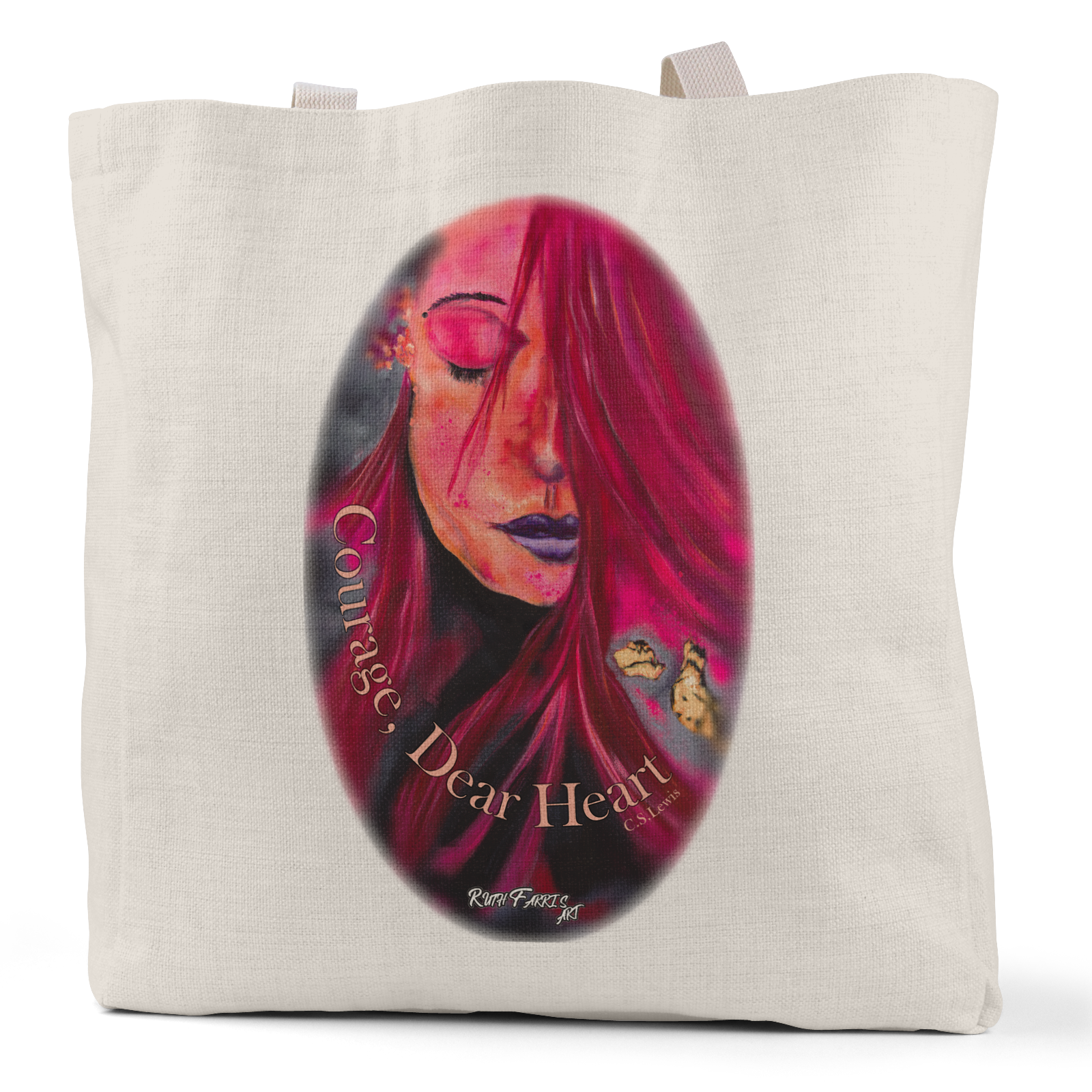 "Sunset Woman" - Small/Large Tote Bag