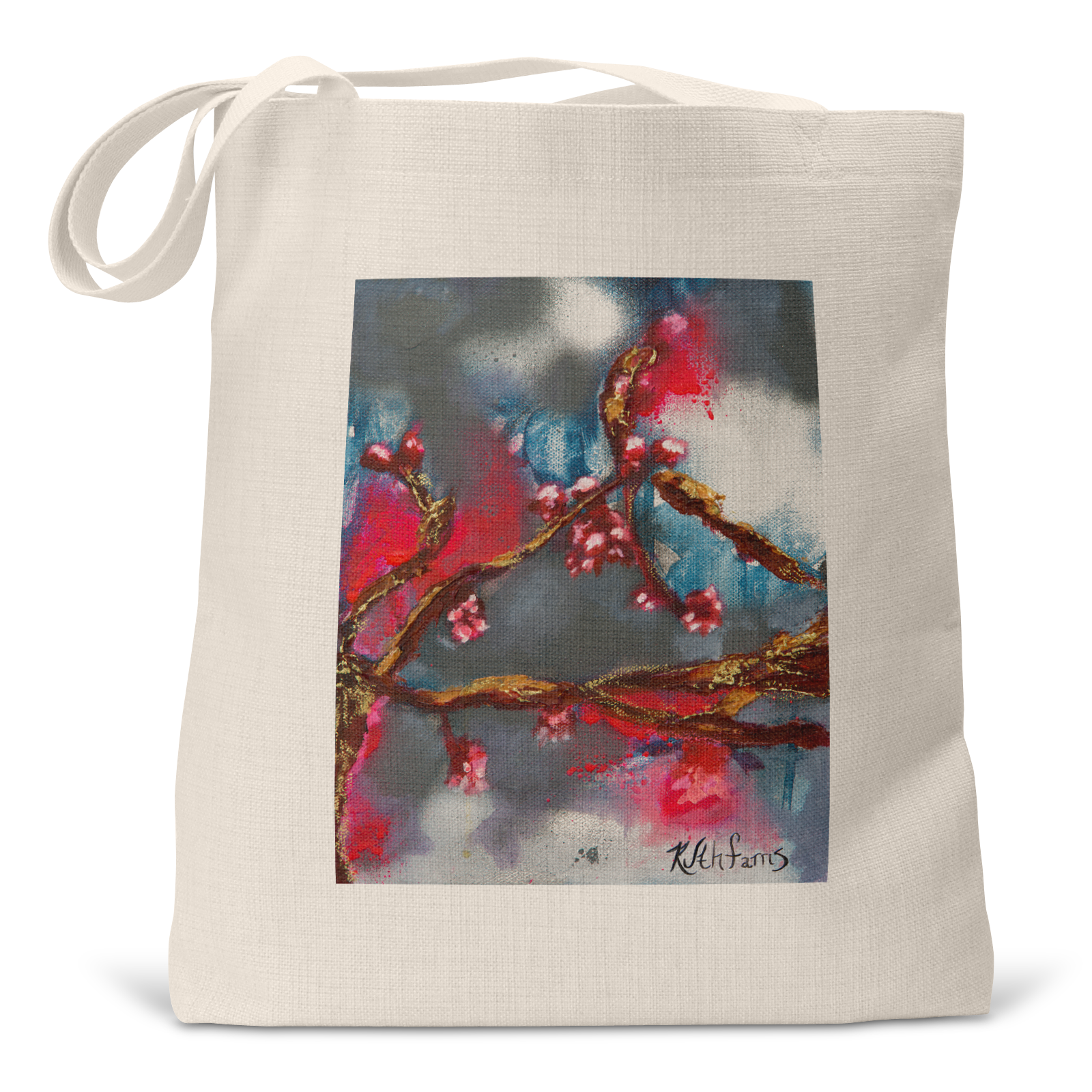 "Winter Joy" - Small Tote Bag
