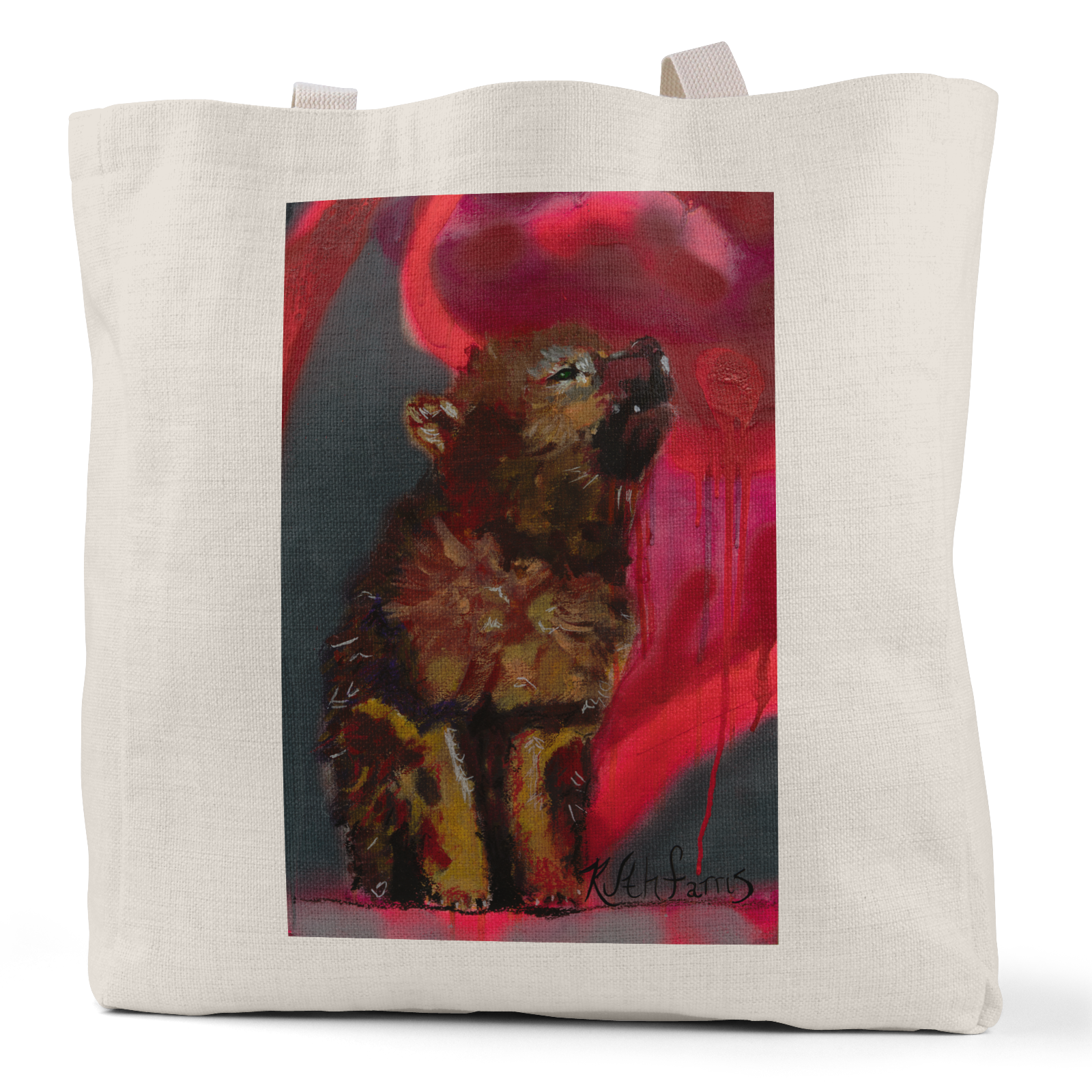 "Wolf Cub" - Small/Large Tote Bag