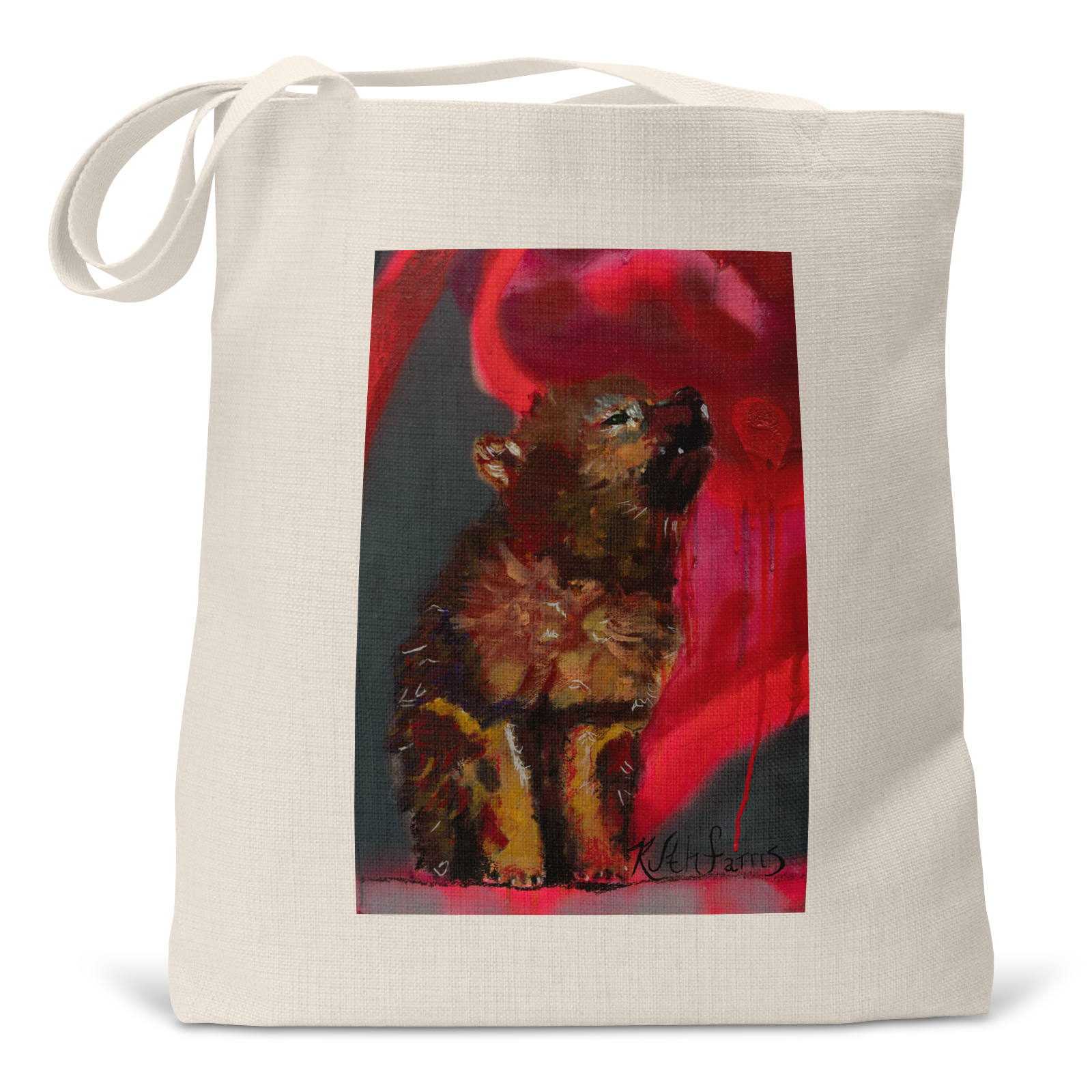 "Wolf Cub" - Small/Large Tote Bag