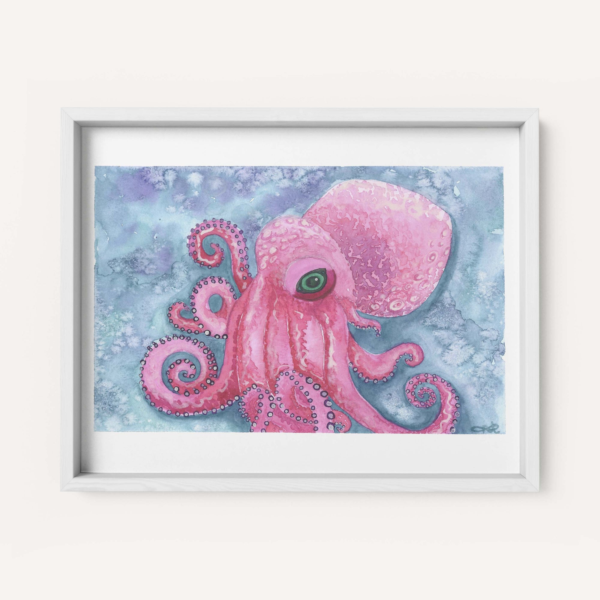 "Optimus the Octopus " - Fine Art Print
