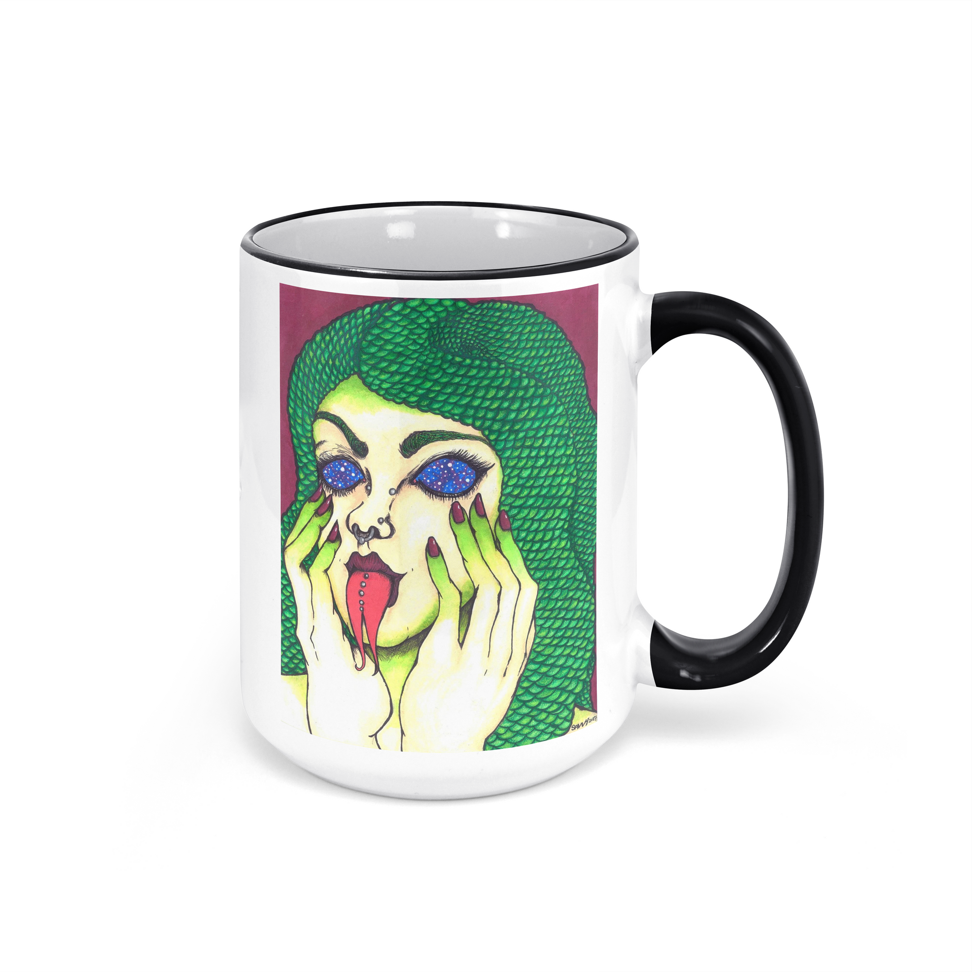 "Don't Look" - 15oz Coffee Mug