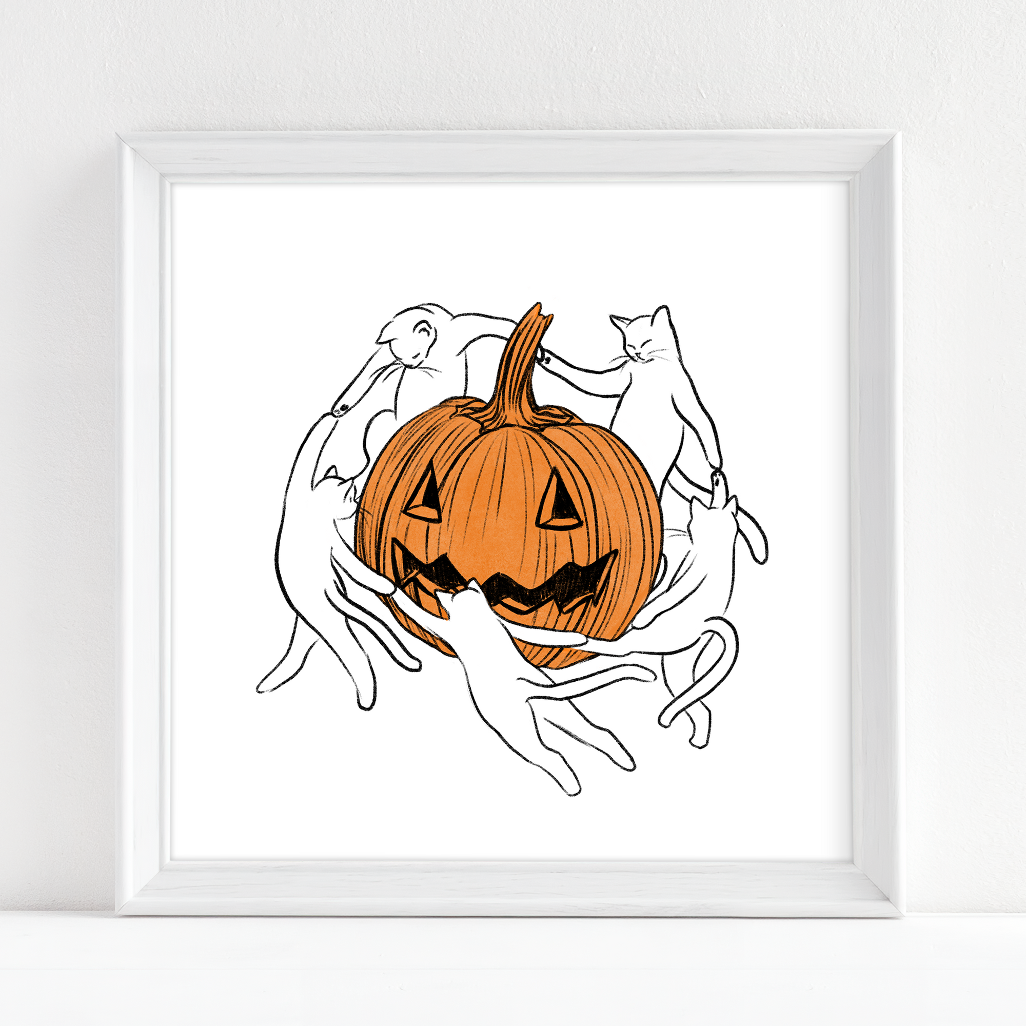 "Halloween Dance" - Fine Art Print