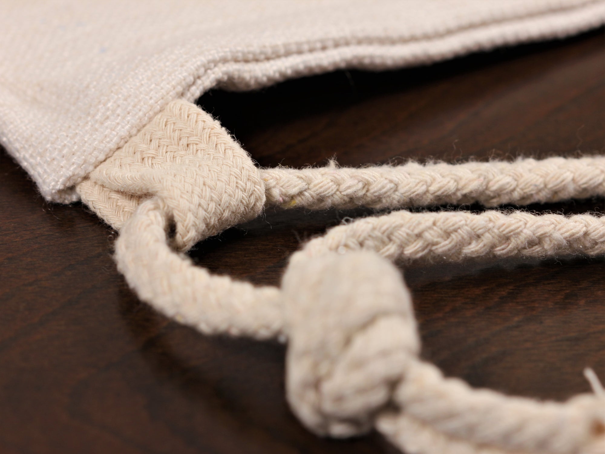 Blank/Customizable Linen Drawstring Bag
