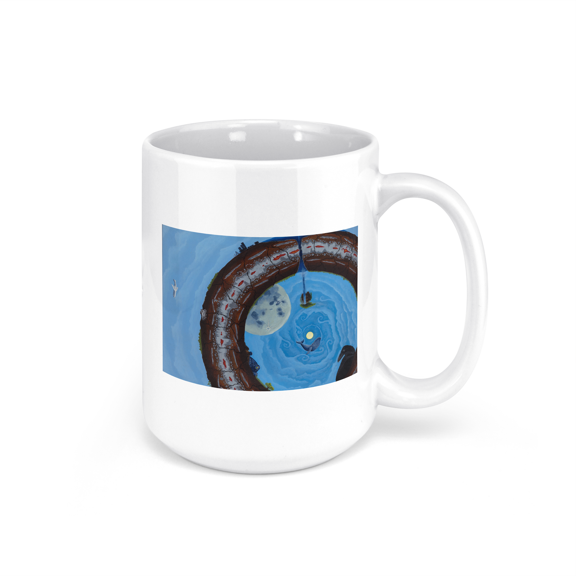 "Inner Worlds" - 15oz Coffee Mug