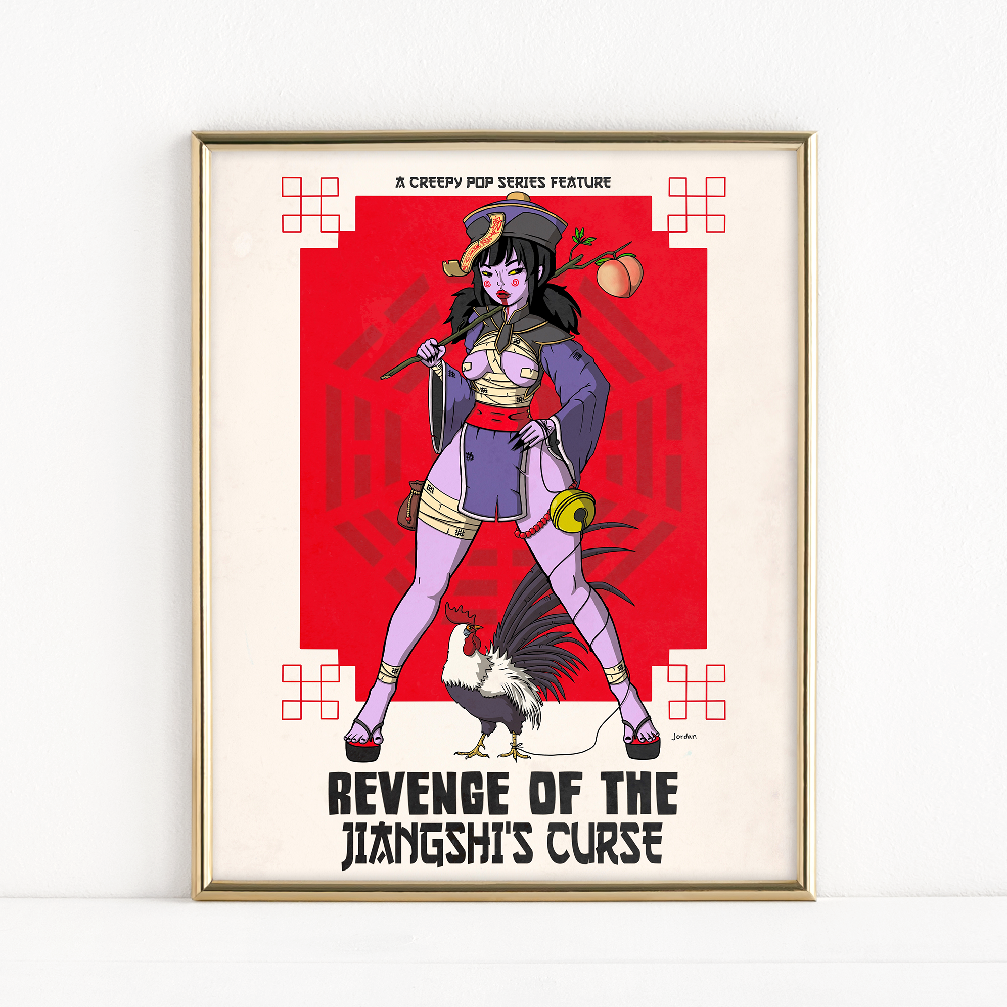 "Revenge of the Jiangshi’s Curse" - Fine Art Print