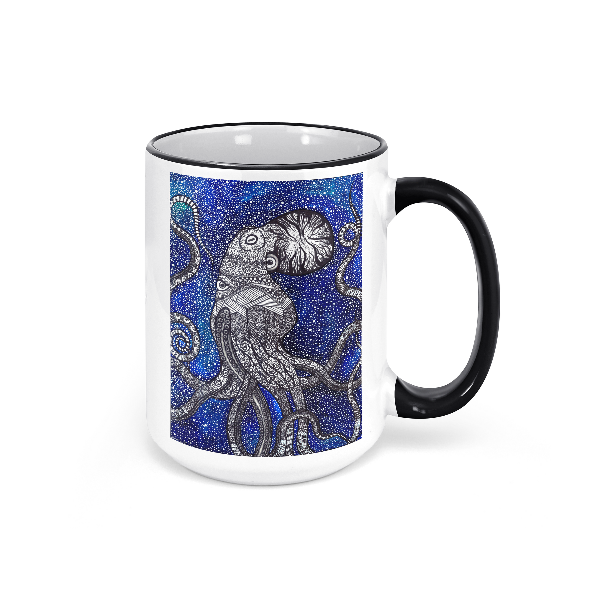 "Ocular Octopus" - 15oz Coffee Mug