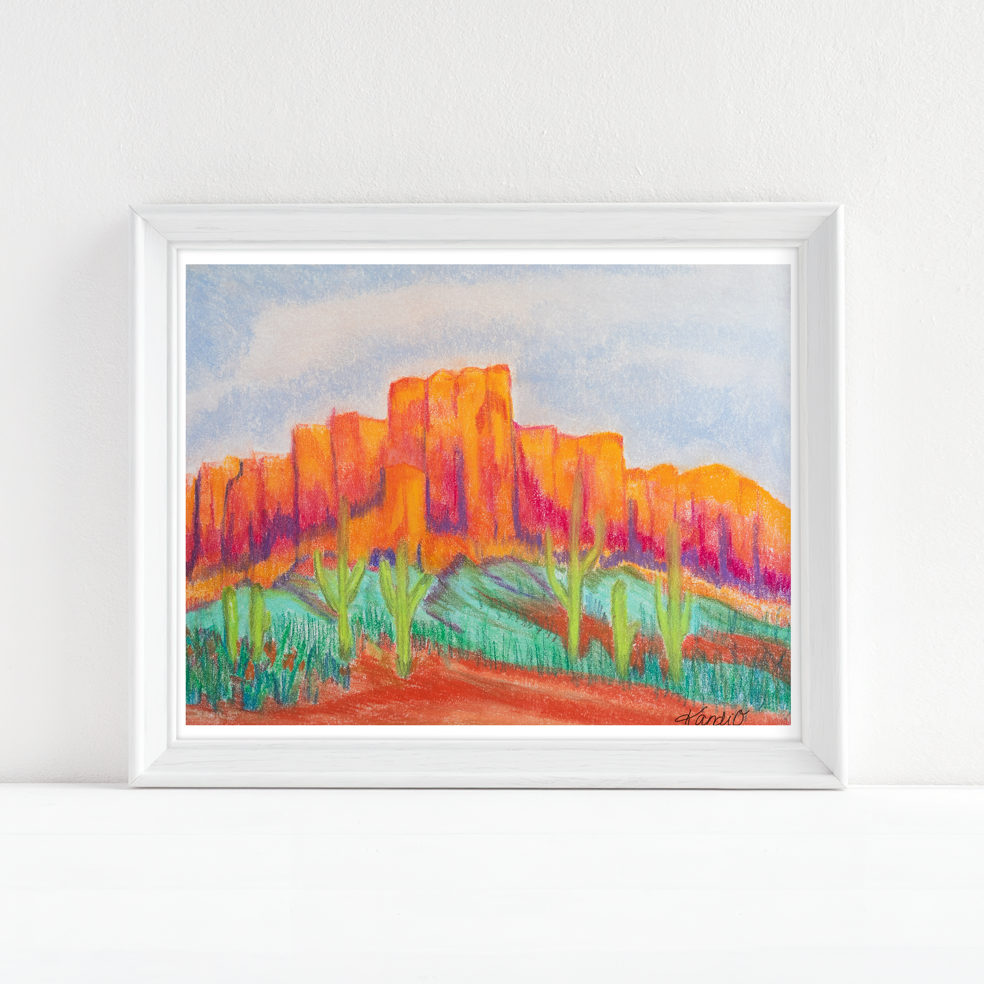 "Pastel Desert" - Fine Art Print