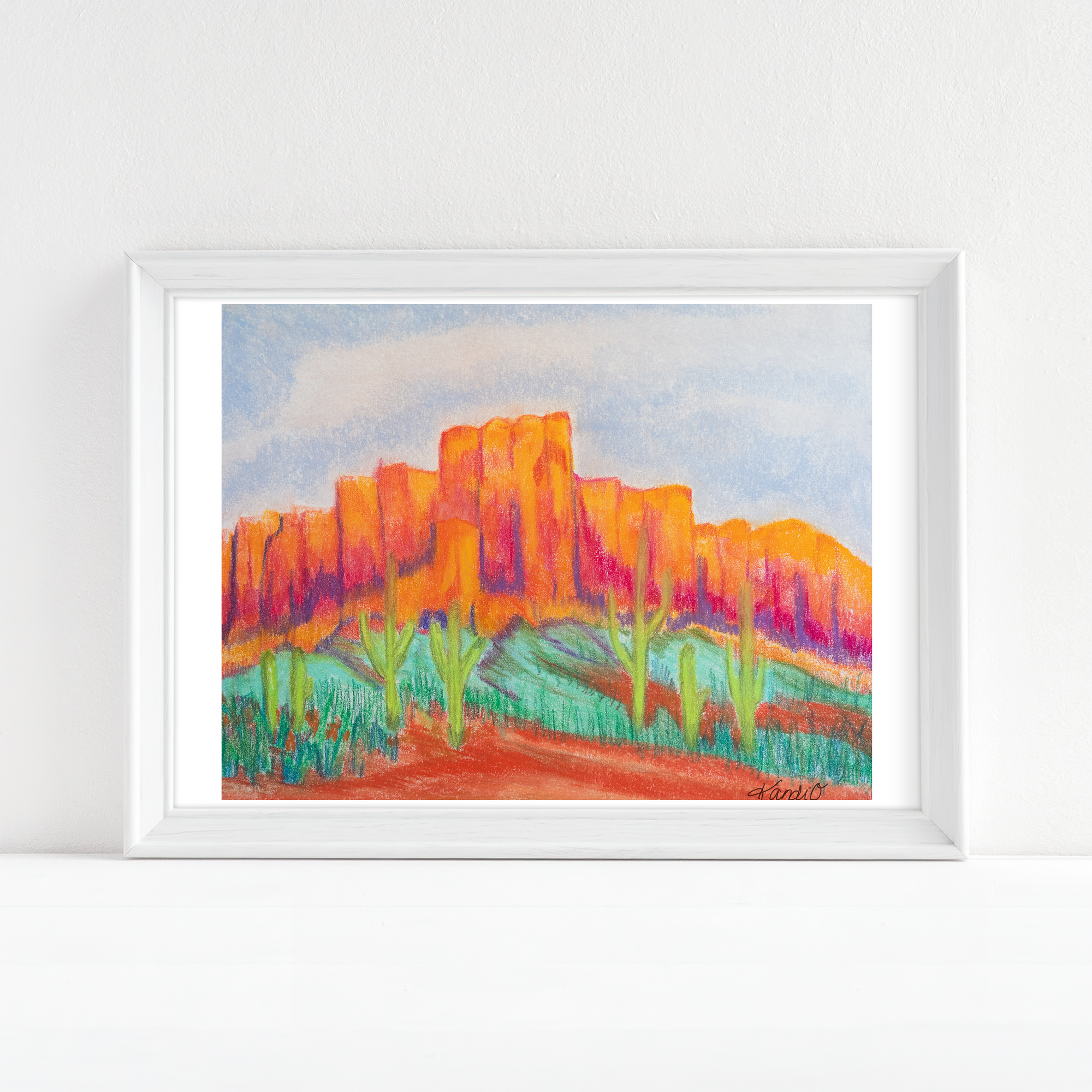 "Pastel Desert" - Fine Art Print