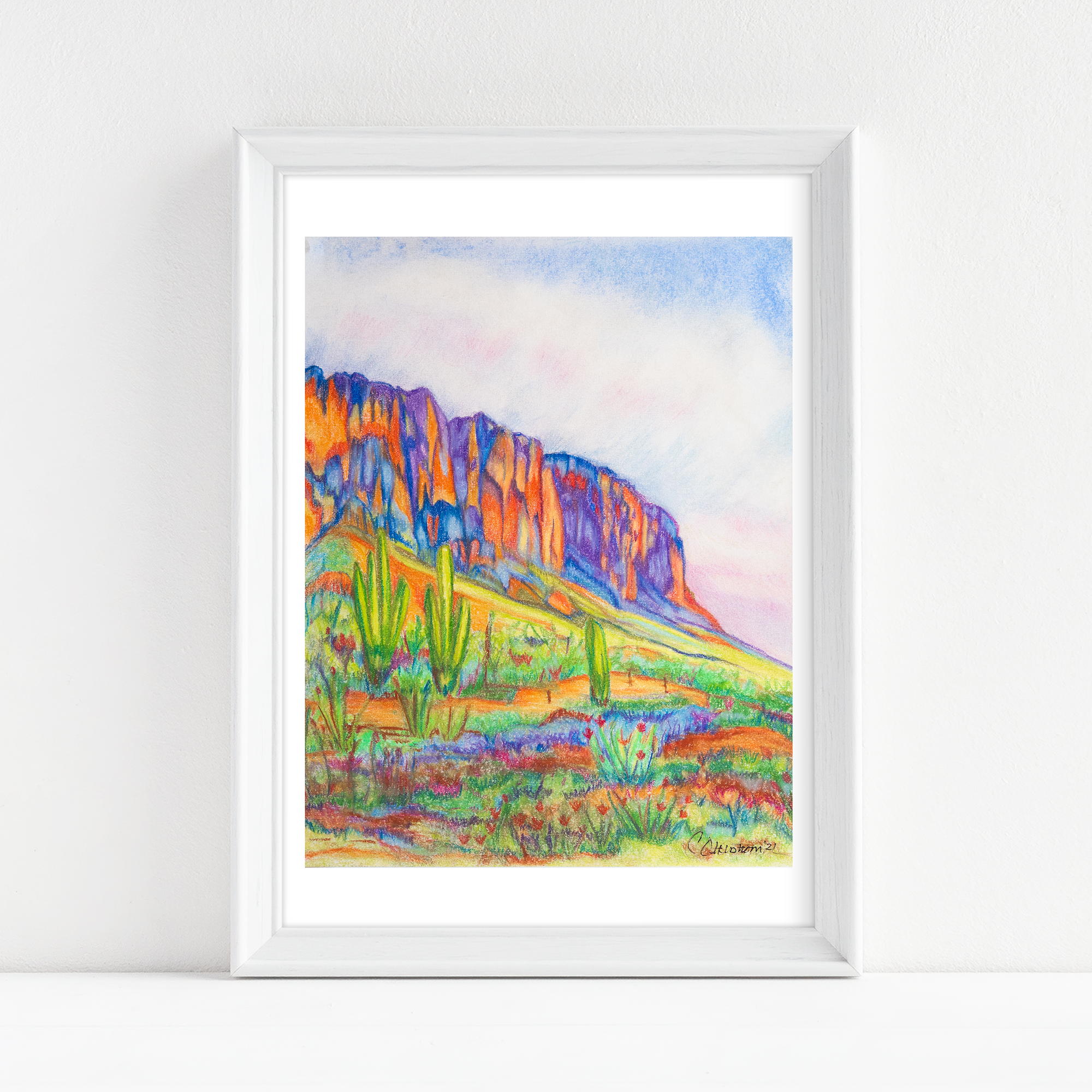"Purple Mountains" - Fine Art Print