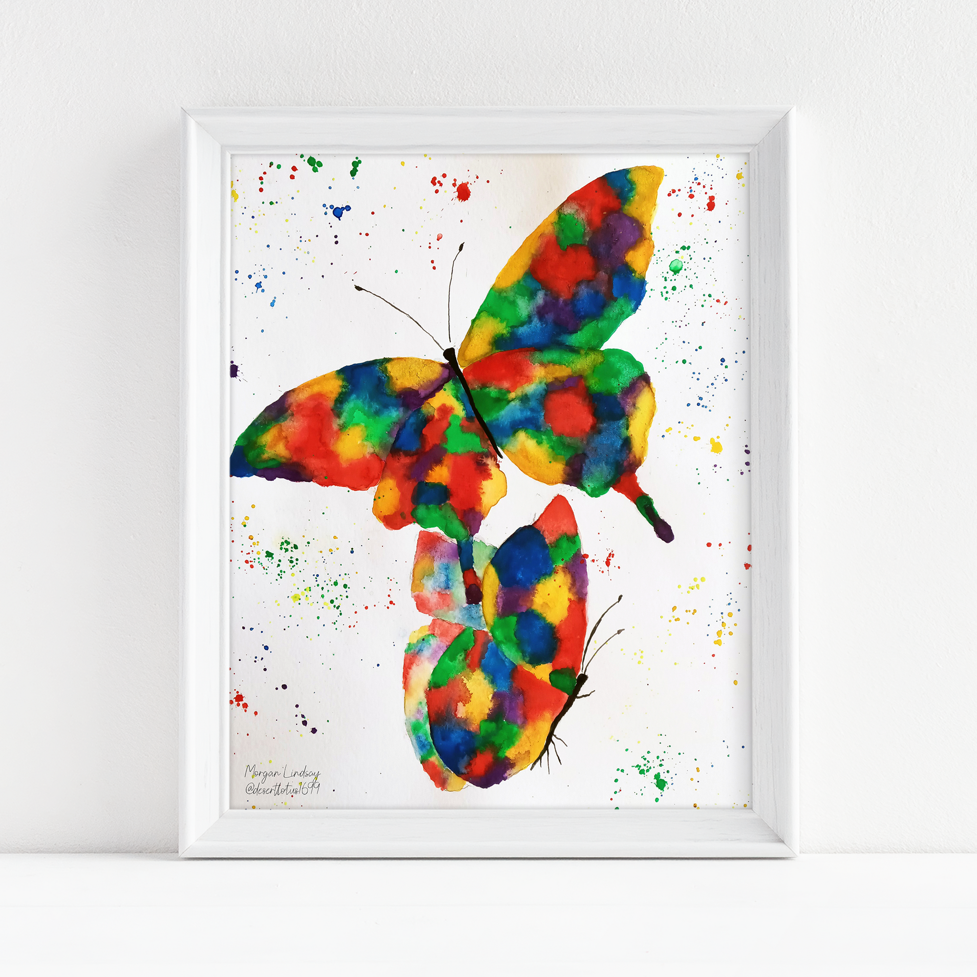 "Rainbow Wings" - Fine Art Print