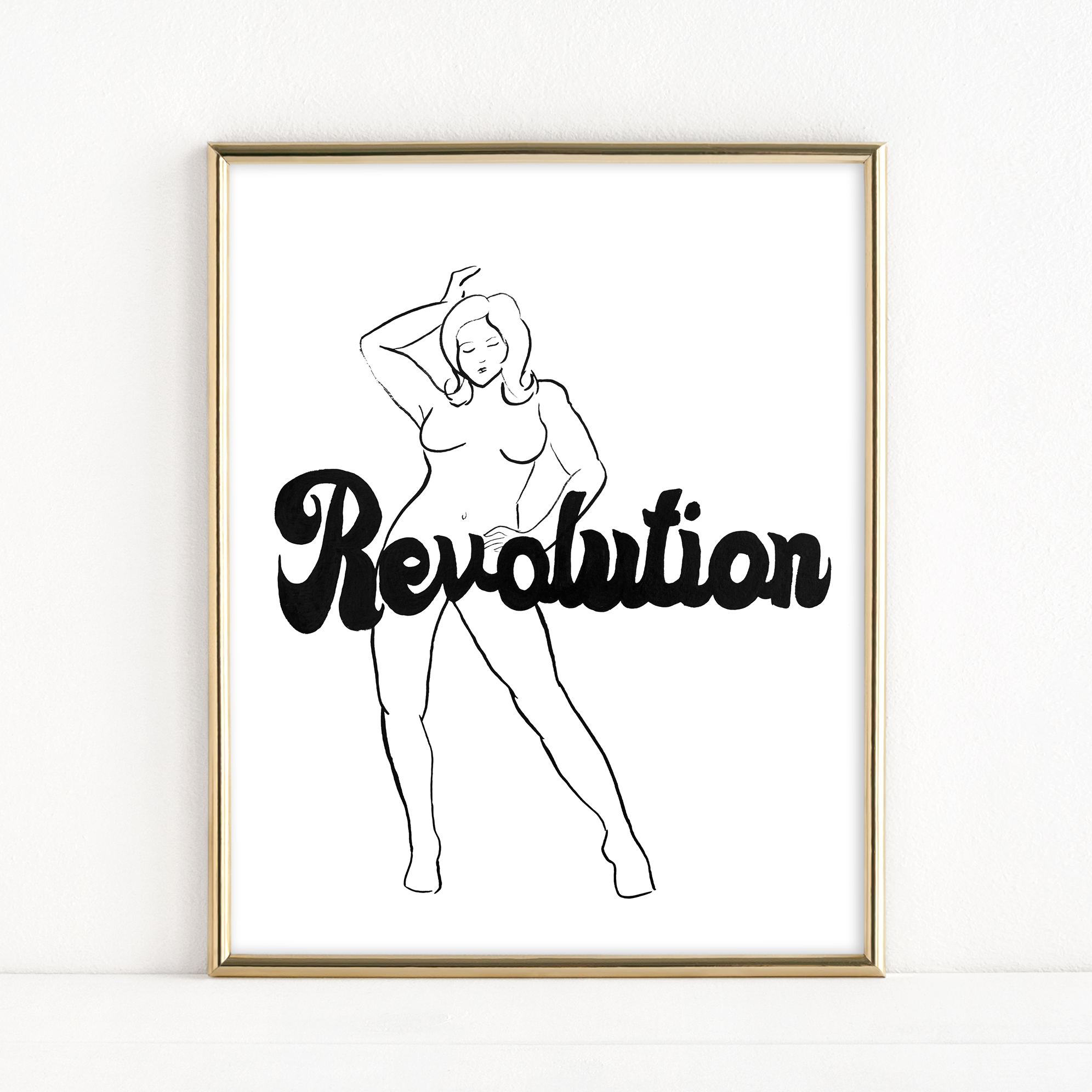 "Revolution" (V is for...) - Fine Art Print