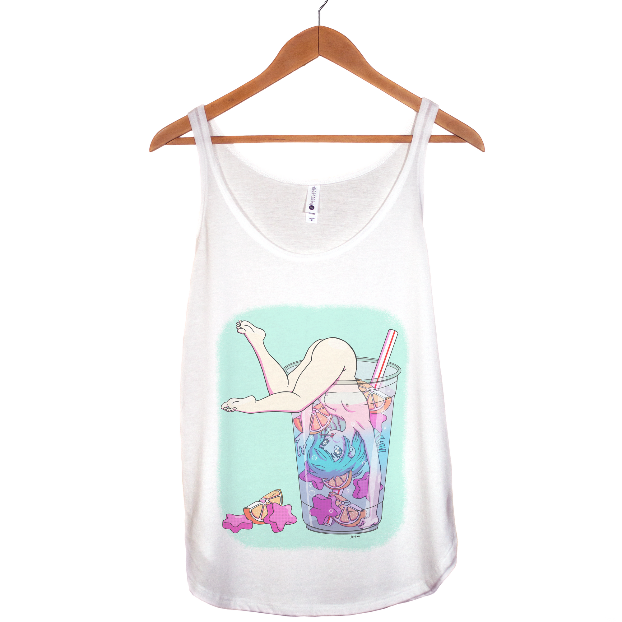 "Skinny Sipping" - Triblend Tank