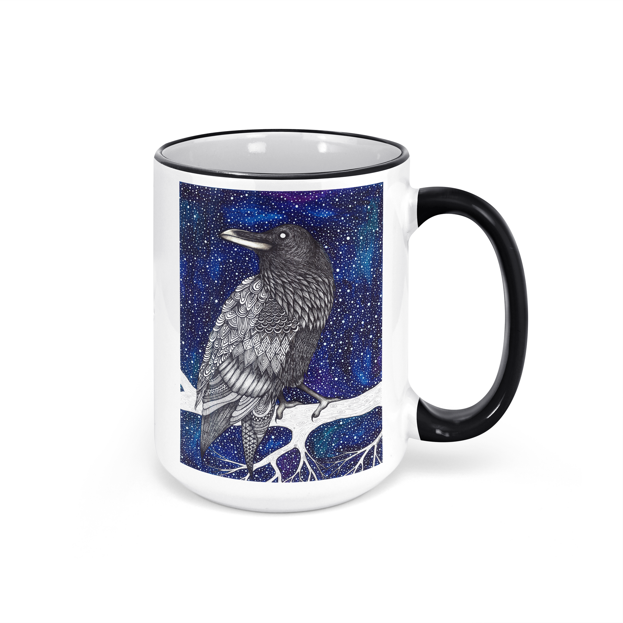 "Space Raven" - 15oz Coffee Mug