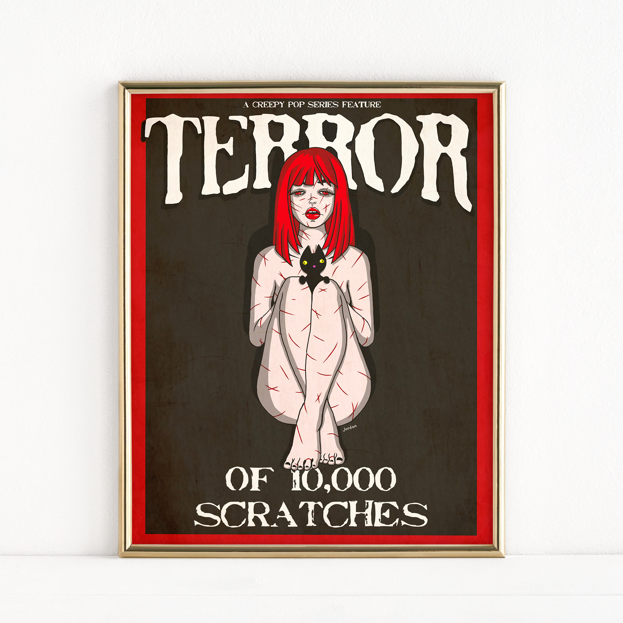 "Terror of 10,000 Scratches" - Fine Art Print