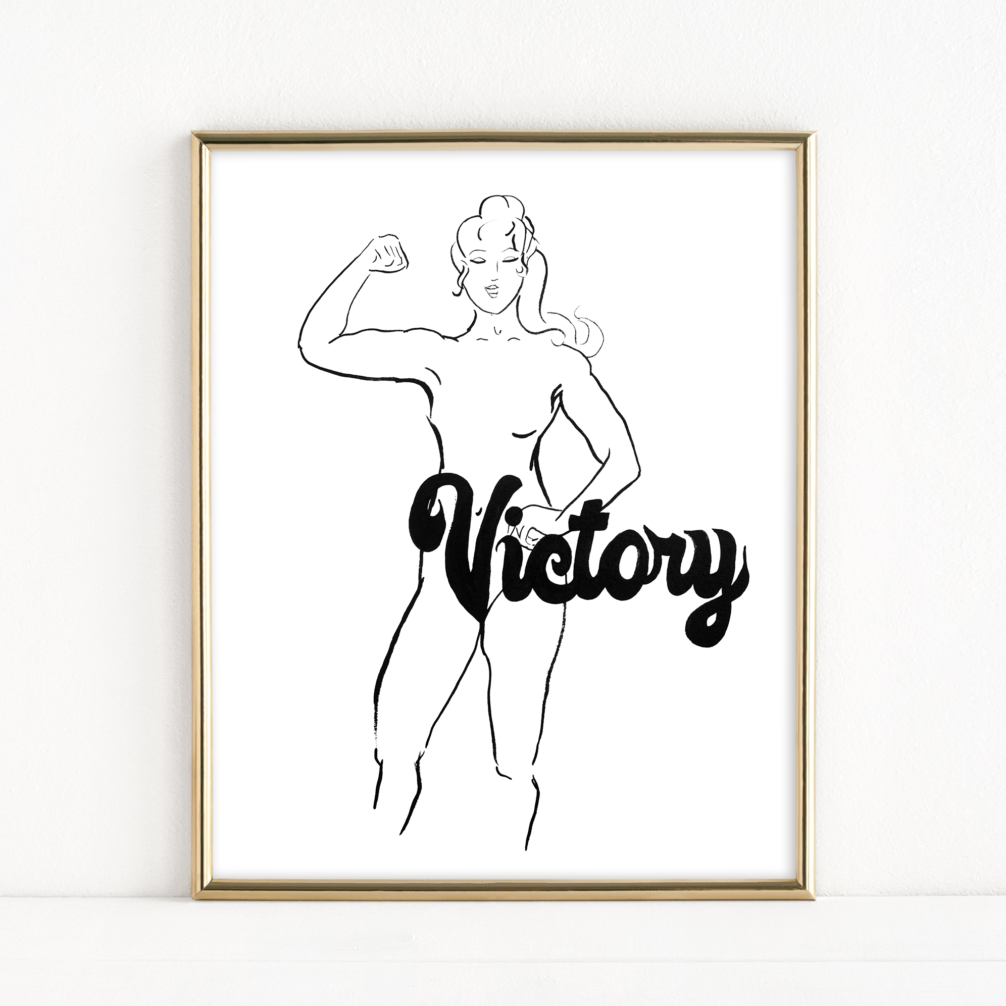 "Victory" (V is for...) - Fine Art Print