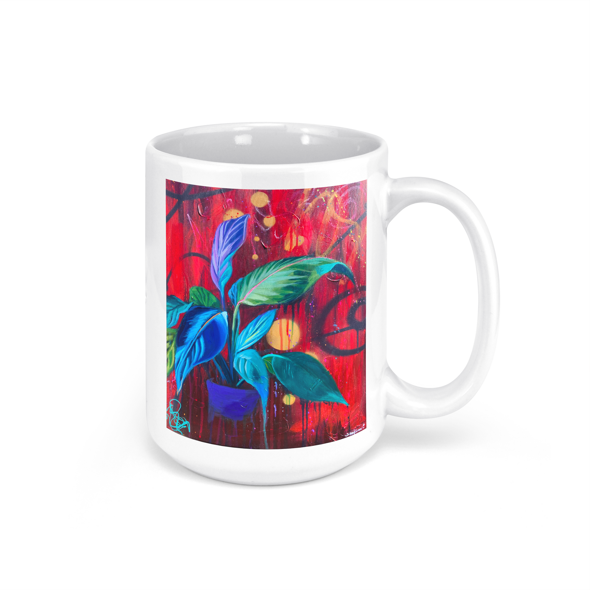 "Watch Me Bloom" - 15oz Coffee Mug